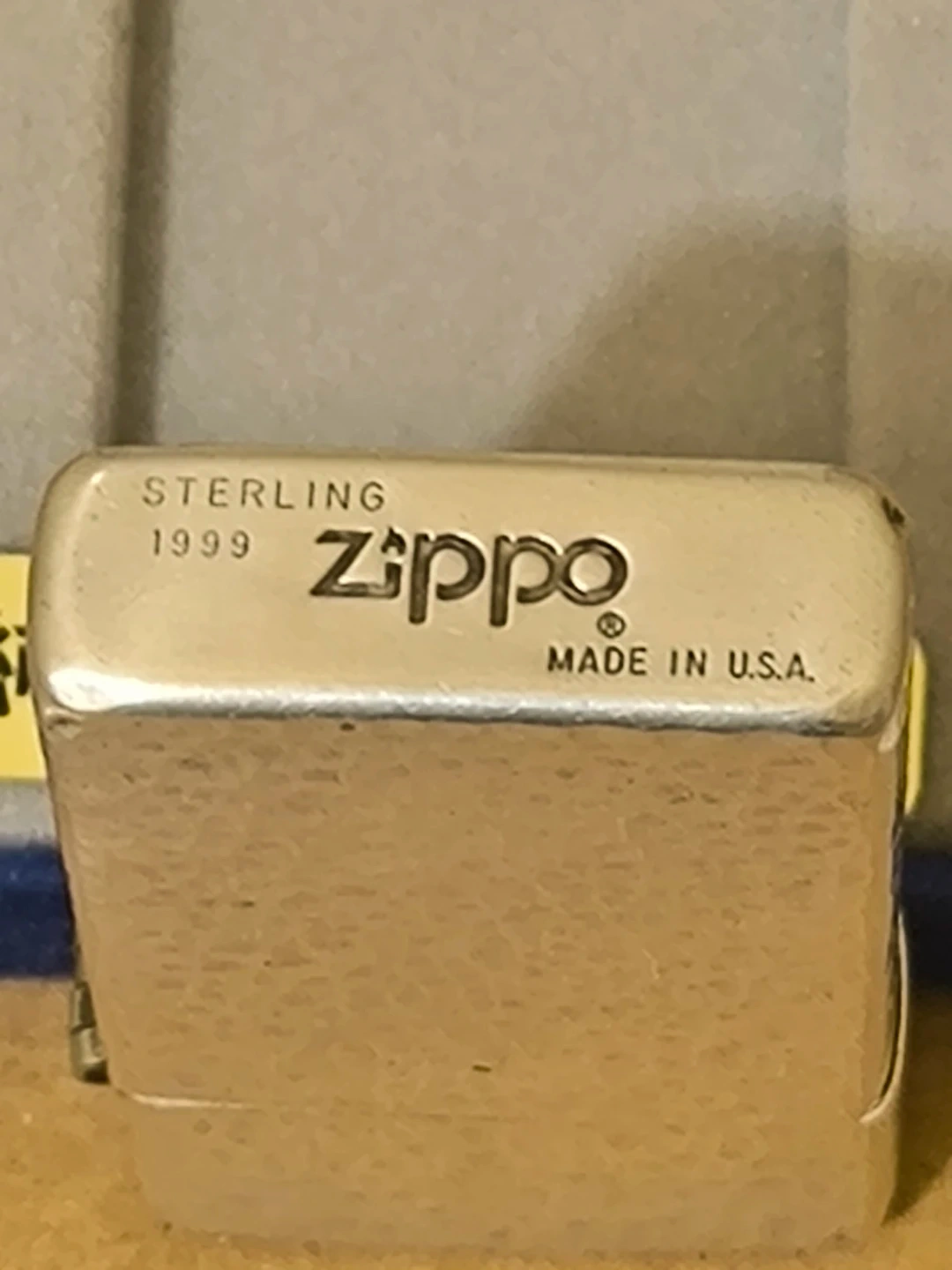 ジッポー ZIPPO 純銀 ハンマートーン 1999年製の写真5枚目
