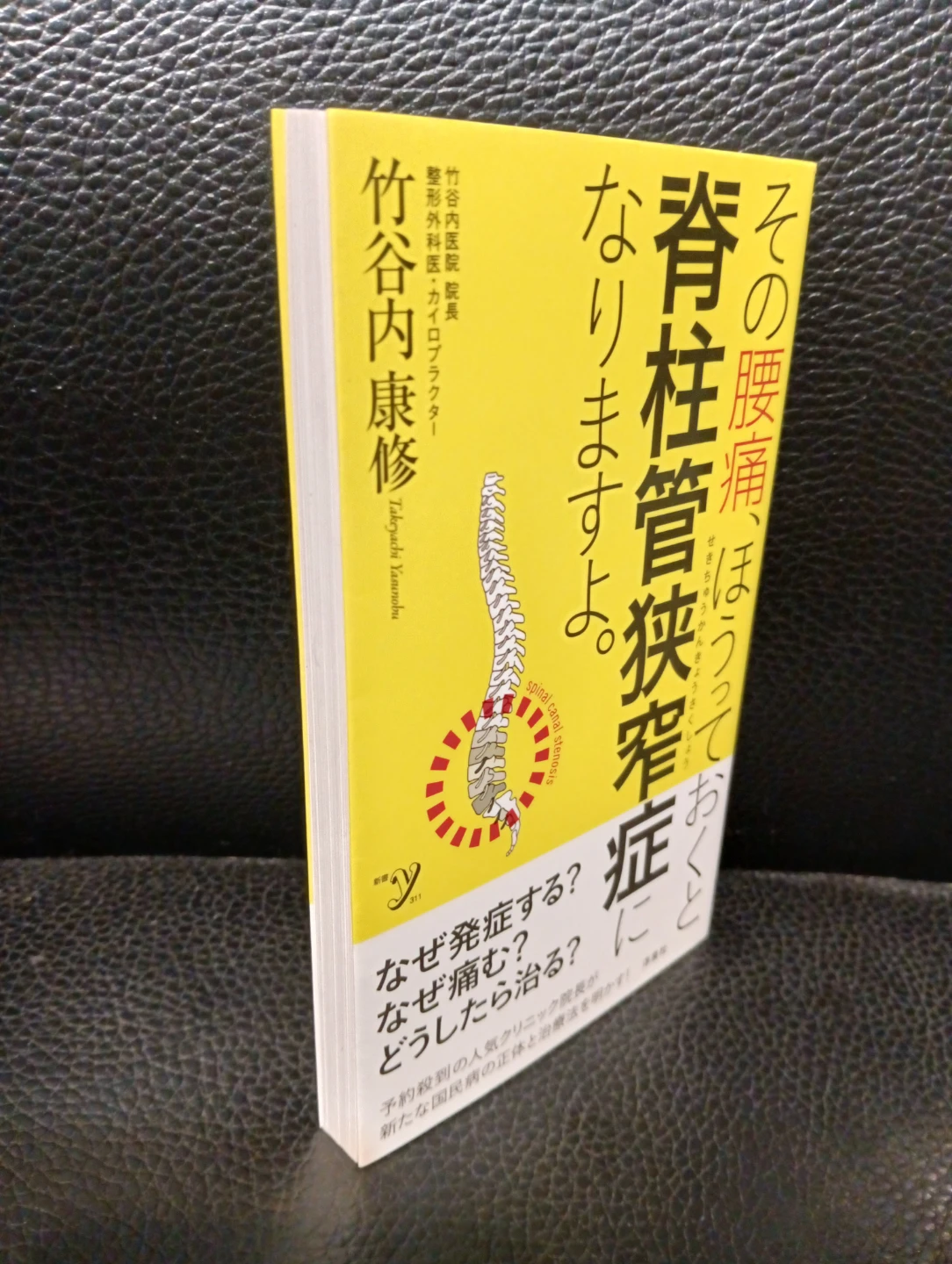 その腰痛、ほうっておくと脊柱管狭窄症になりますよ。の写真3枚目