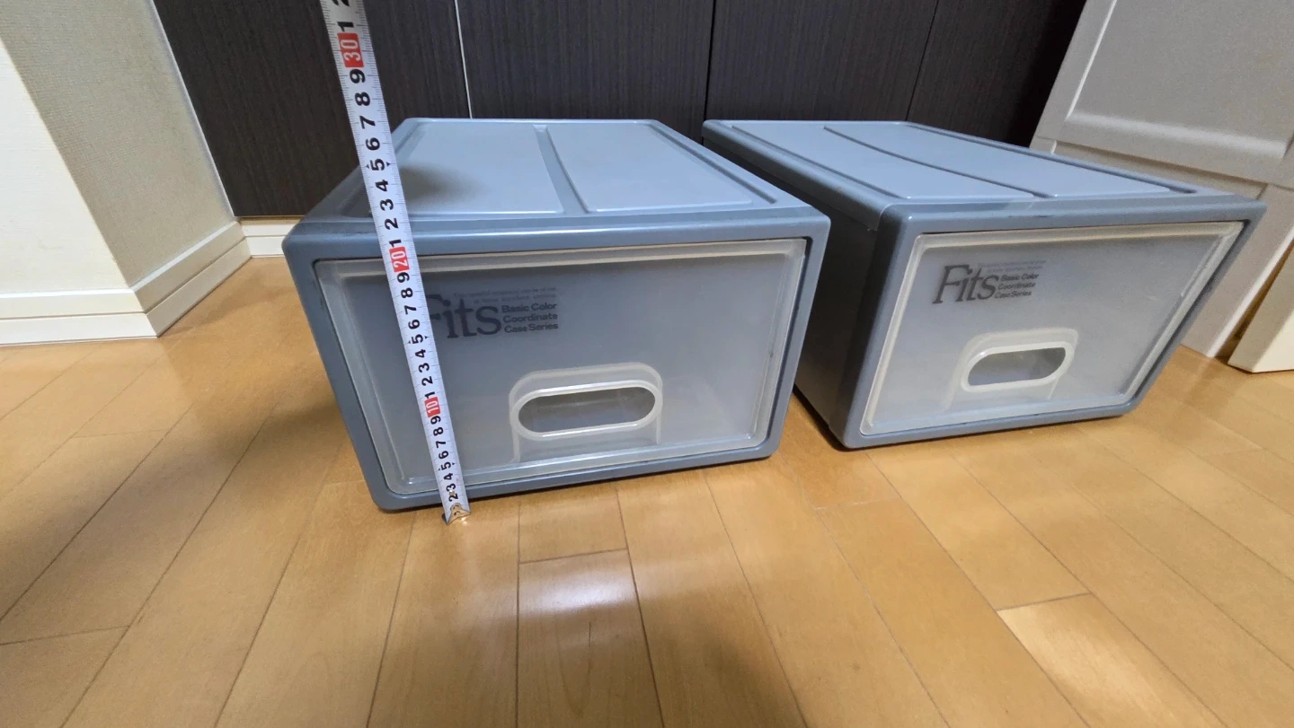 フィッツ 収納ケース 2個セットの写真5枚目