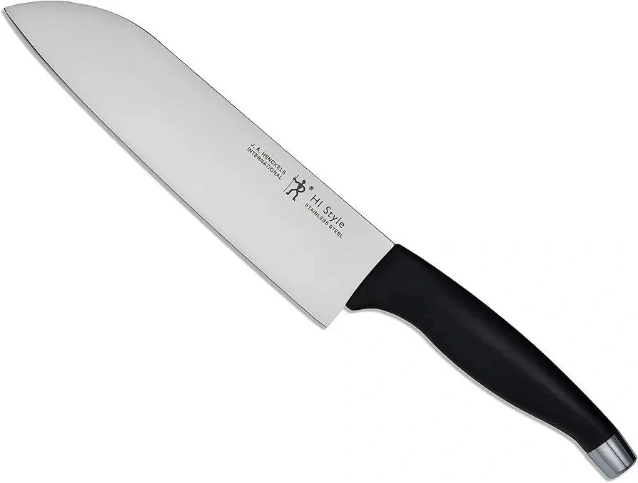 ヘンケルス Henckels 三徳包丁 180mm 日本製 岐阜県関市製 HIスタイル ブラック ステンレス 食洗機対応の写真3枚目