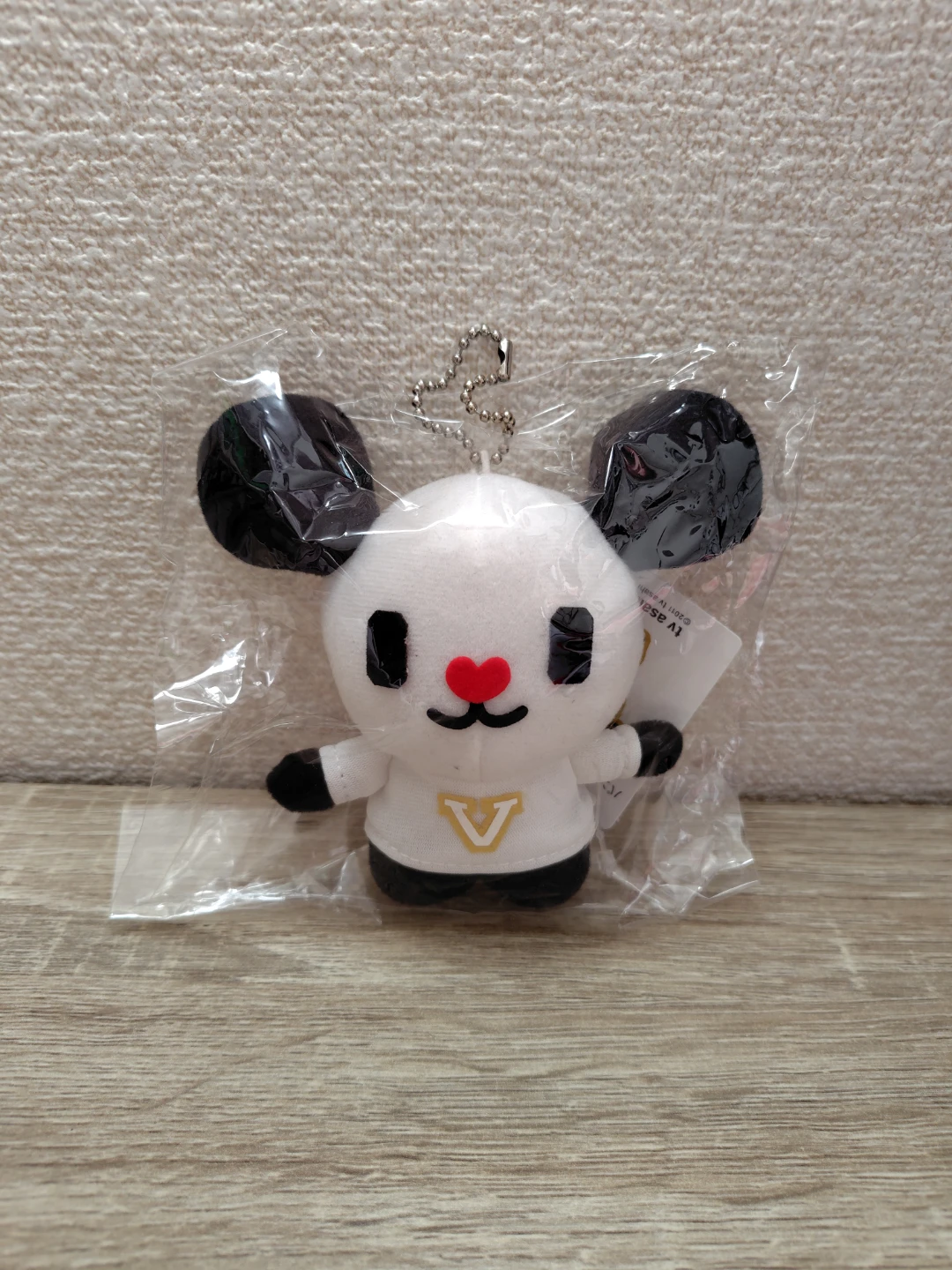 キーチェーン付きぬいぐるみ