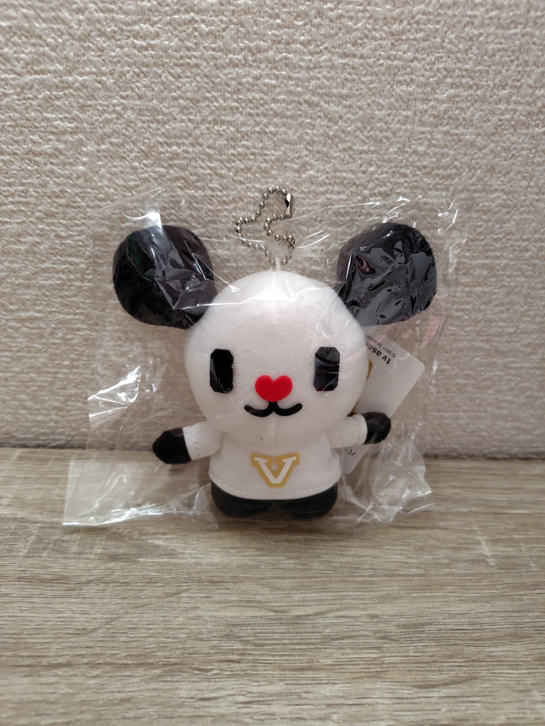 キーチェーン付きぬいぐるみ