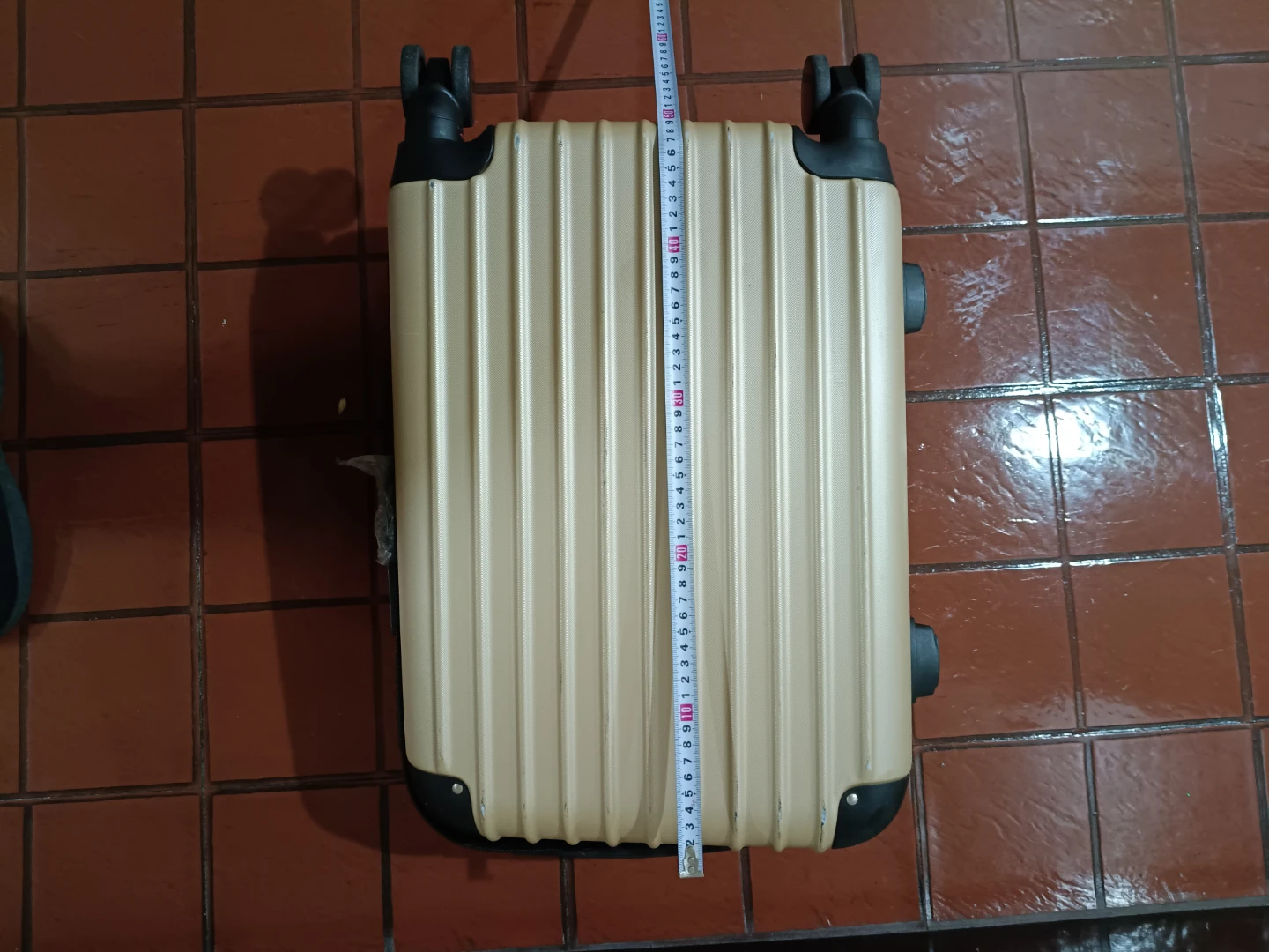 機内持ち込みスーツケース　TSAロックの写真6枚目