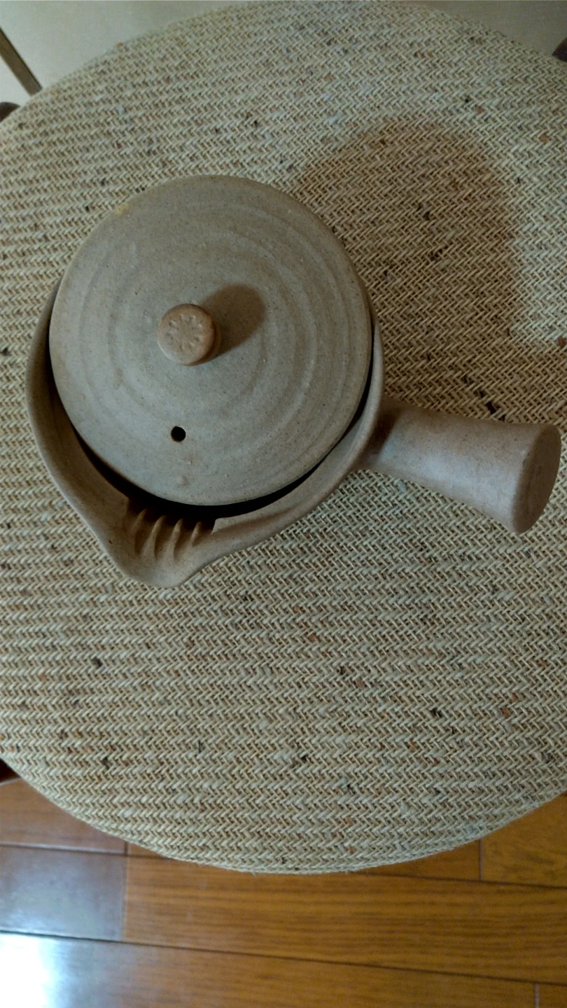 手作り 絞り 肥前焼 急須の写真2枚目