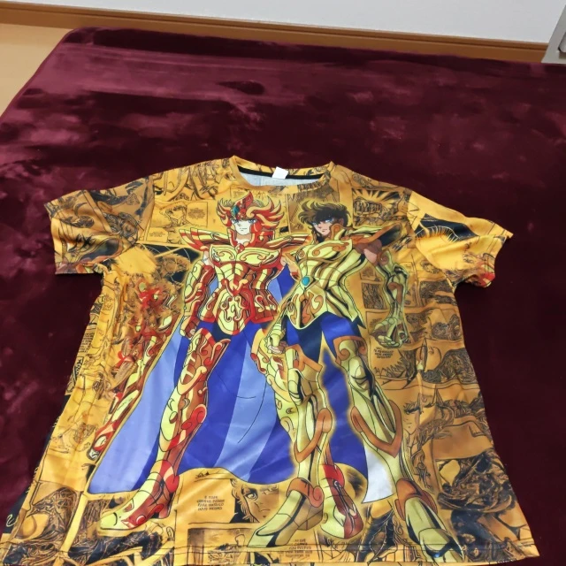 💐値引き💐Tシャツ ３枚セット(聖闘士星矢•青色•ホーク)