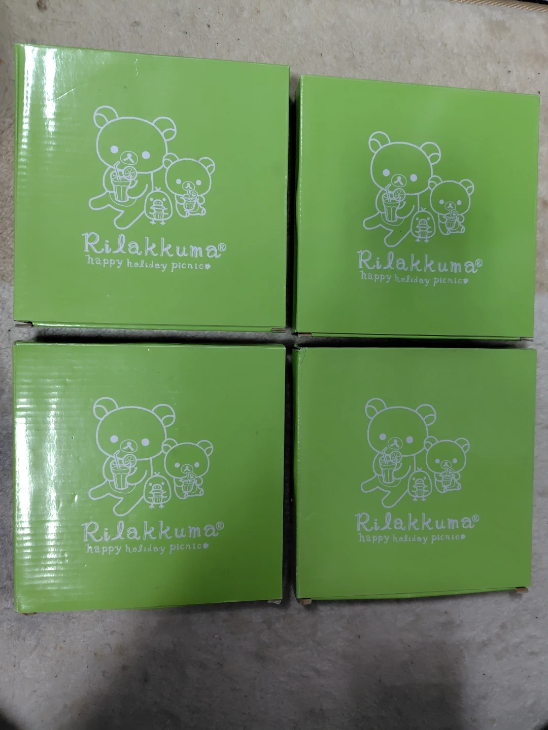 リラックマ 小皿 4枚セット