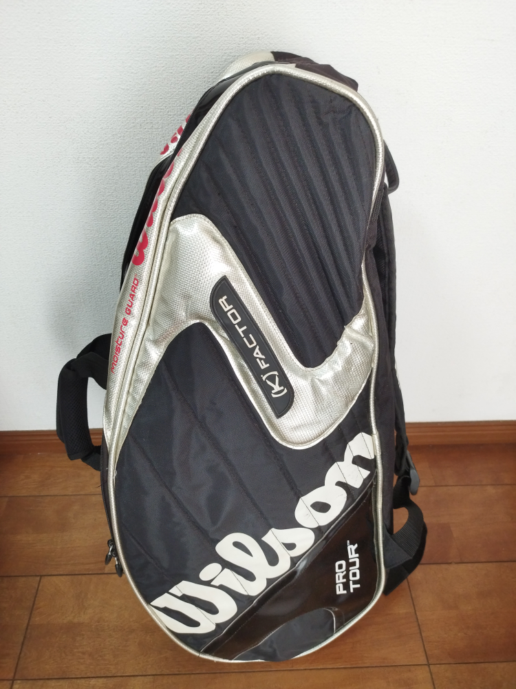 Wilson TOURラケットバッグ ブラック大容量