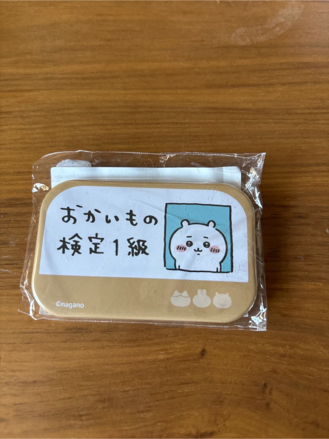 ちいかわ おかいもの検定1級 缶バッジ
