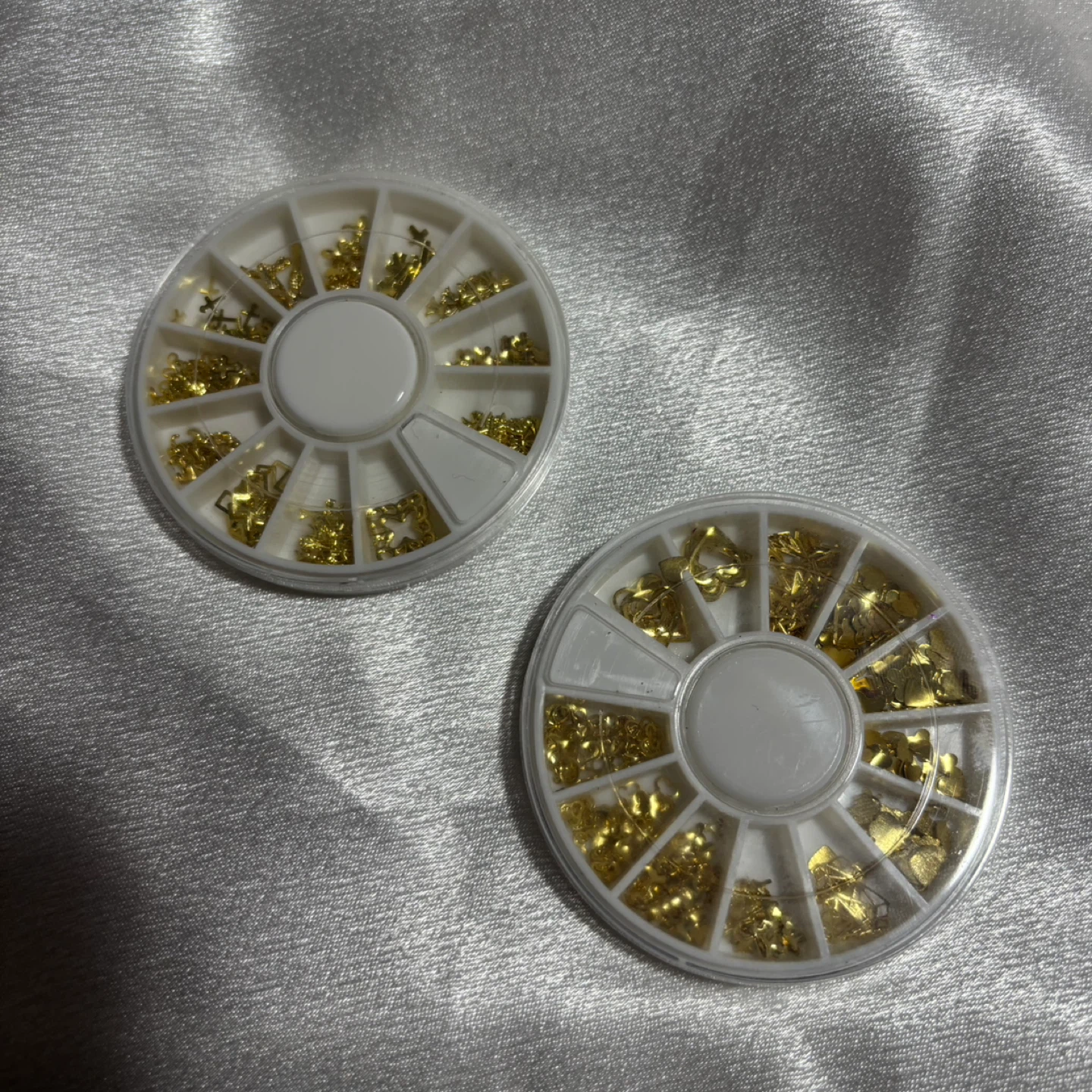 レジン 封入パーツ ゴールド 小さめ ハート 十字架