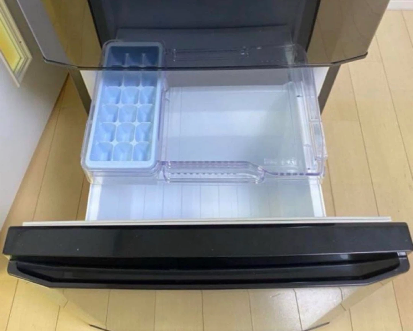 【美品】三菱電機 146L 冷蔵庫 MR-P15Y-B ブラック 2015年製の写真2枚目