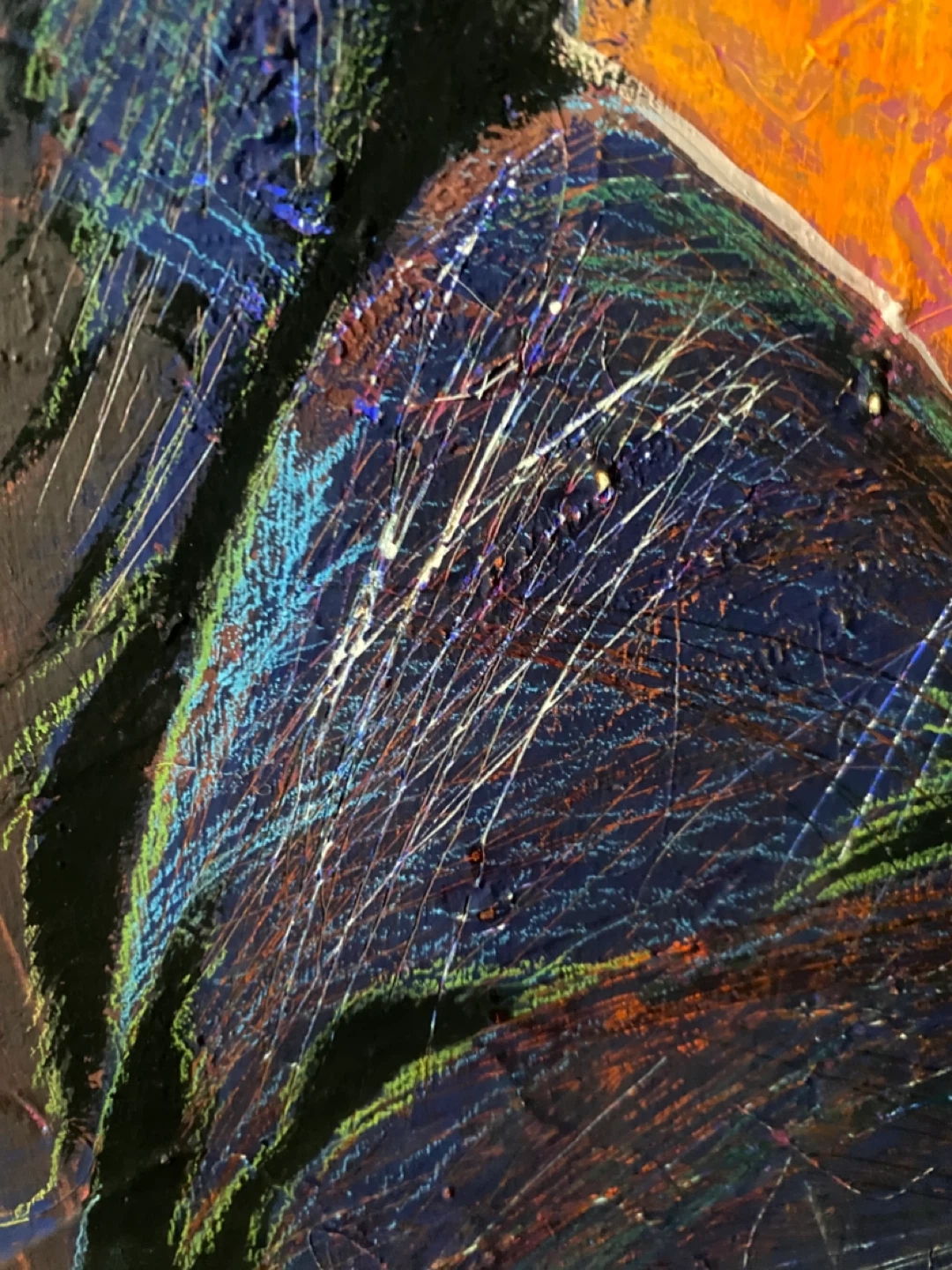 jazz ミュージシャン　絵画　B1サイズ　木枠付きの写真3枚目