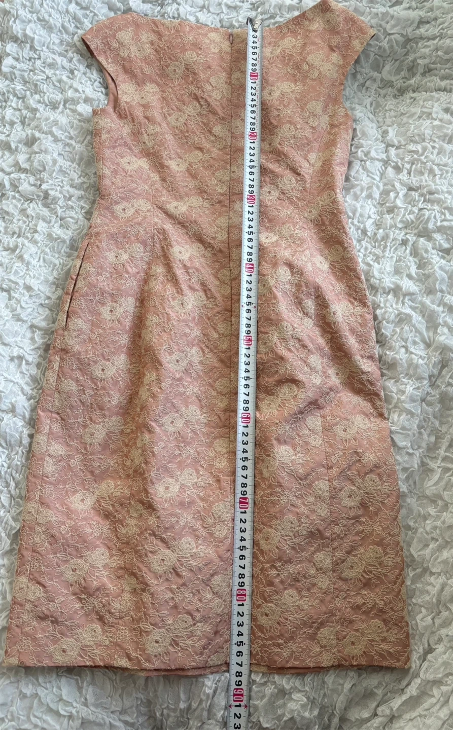 tocca 花柄 総刺繍ワンピース サイズ0 中古美品の写真2枚目