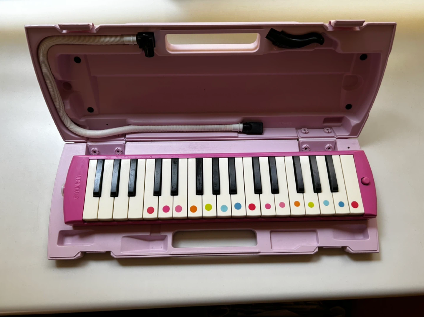 ヤマハ 鍵盤ハーモニカ ピアニカ ピンク