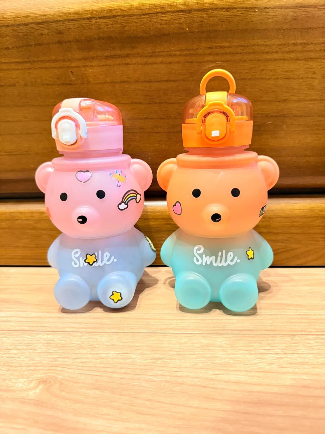 クマ型 ウォーターボトル 2個セット