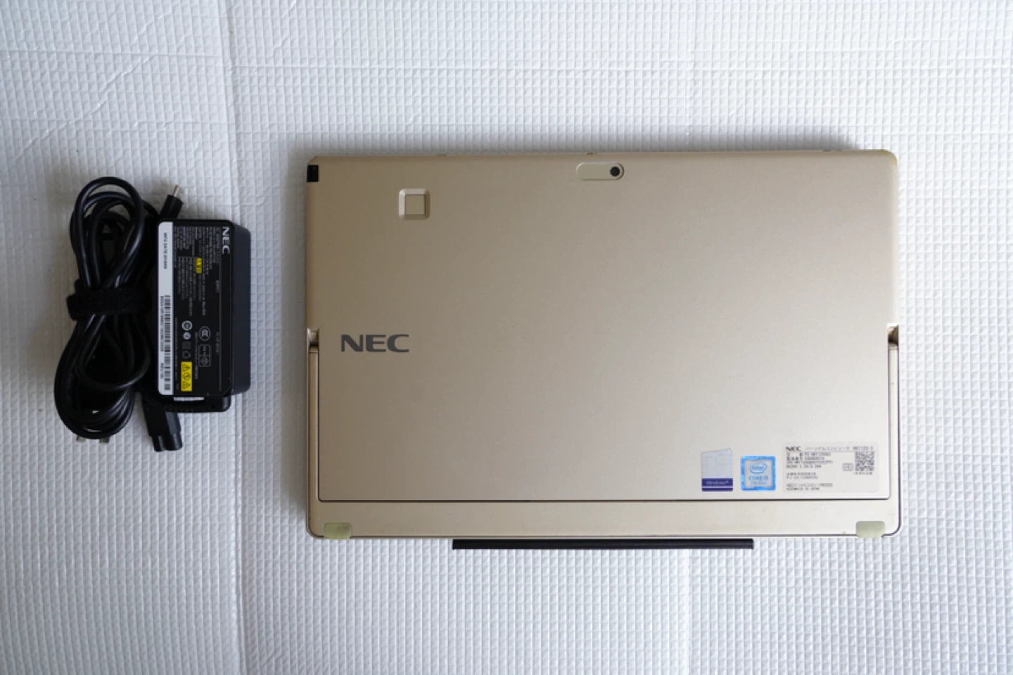美品　高速　NEC タブレット　core i5 ＋SSD128GB +8GBの写真7枚目