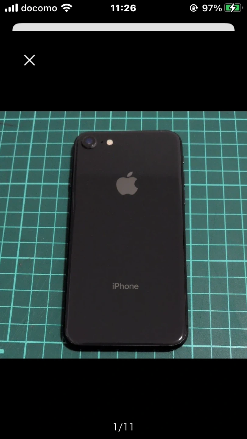 アップル iPhone8ブラック64gb