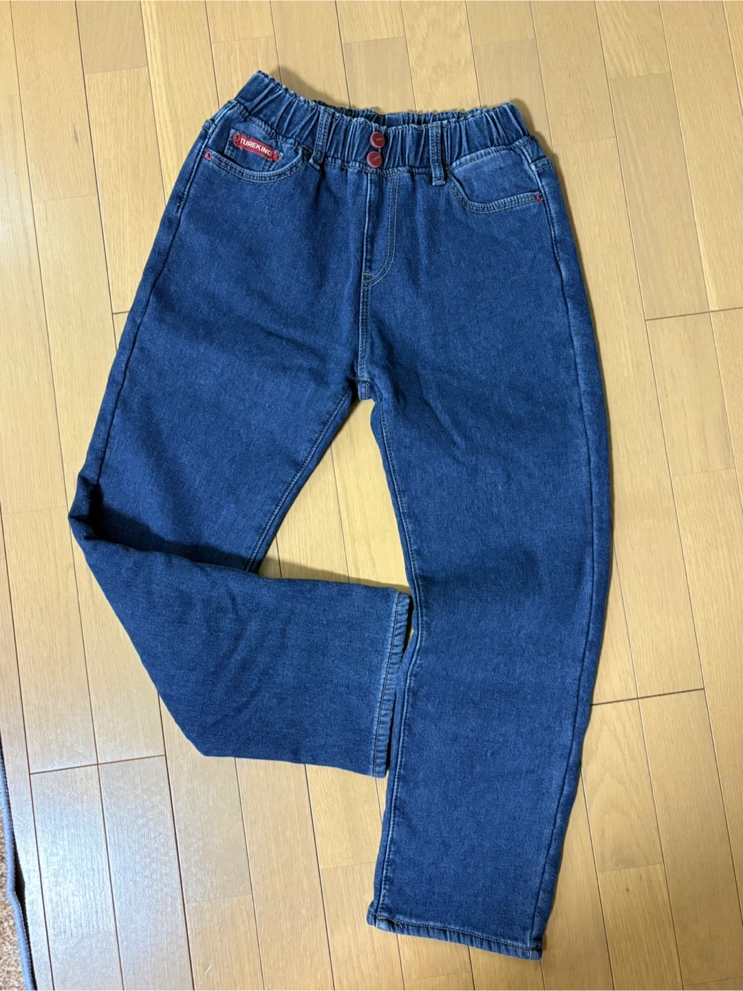 未使用 ズボン 激暖‼️裏起毛ジーンズ M~Lサイズの写真2枚目
