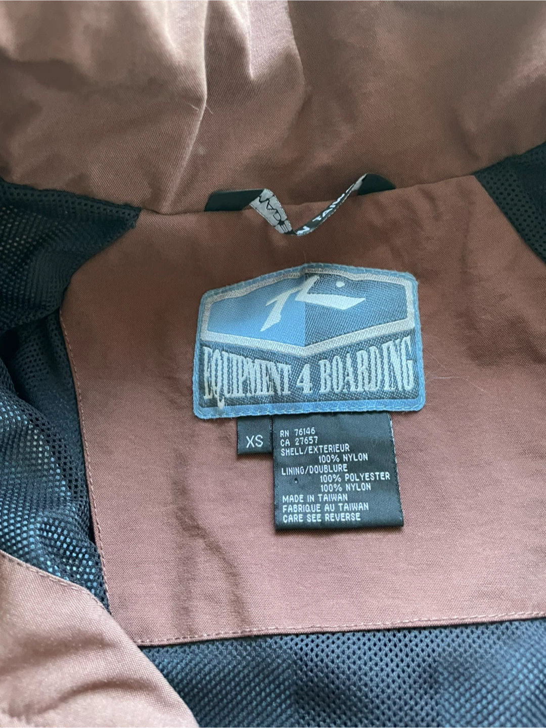 ラスティ Equipment 4 Boarding ジャケット パンツ セット XSの写真3枚目