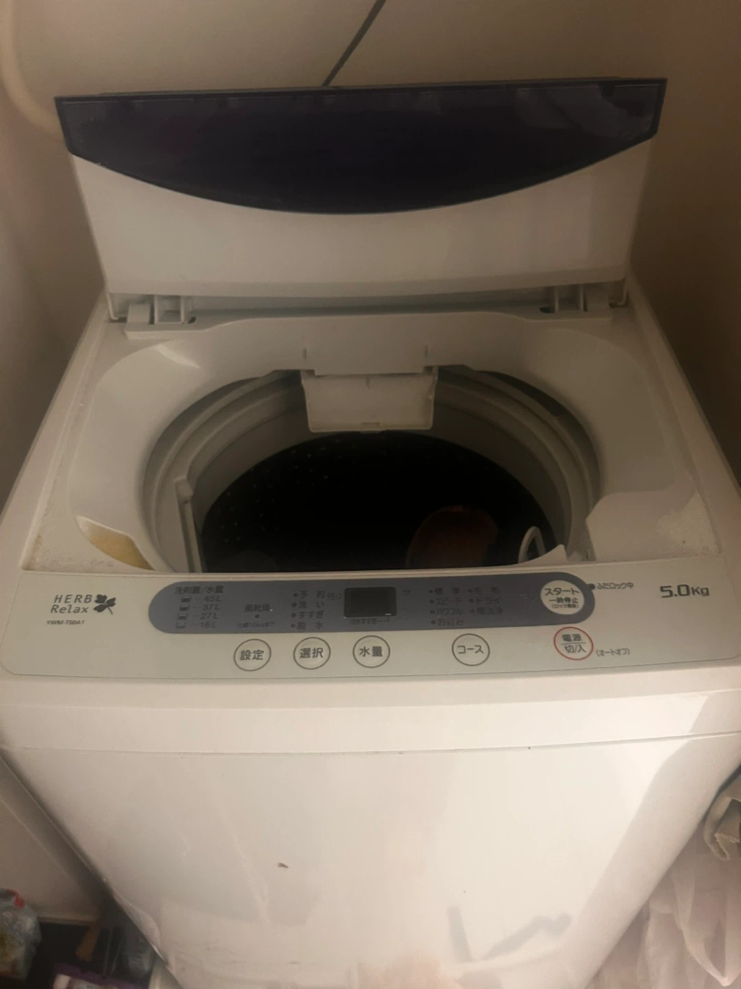 ハーブリラックス 洗濯機 5.0kg