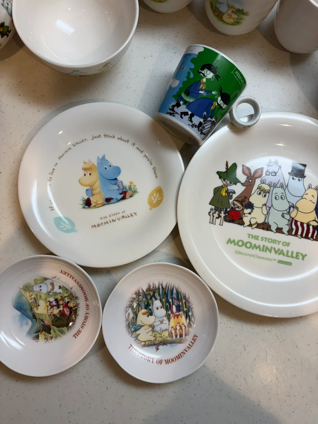 ムーミン 食器 コップ 皿 湯呑み マグカップ コーヒーカップ 18点まとめ売りの写真3枚目