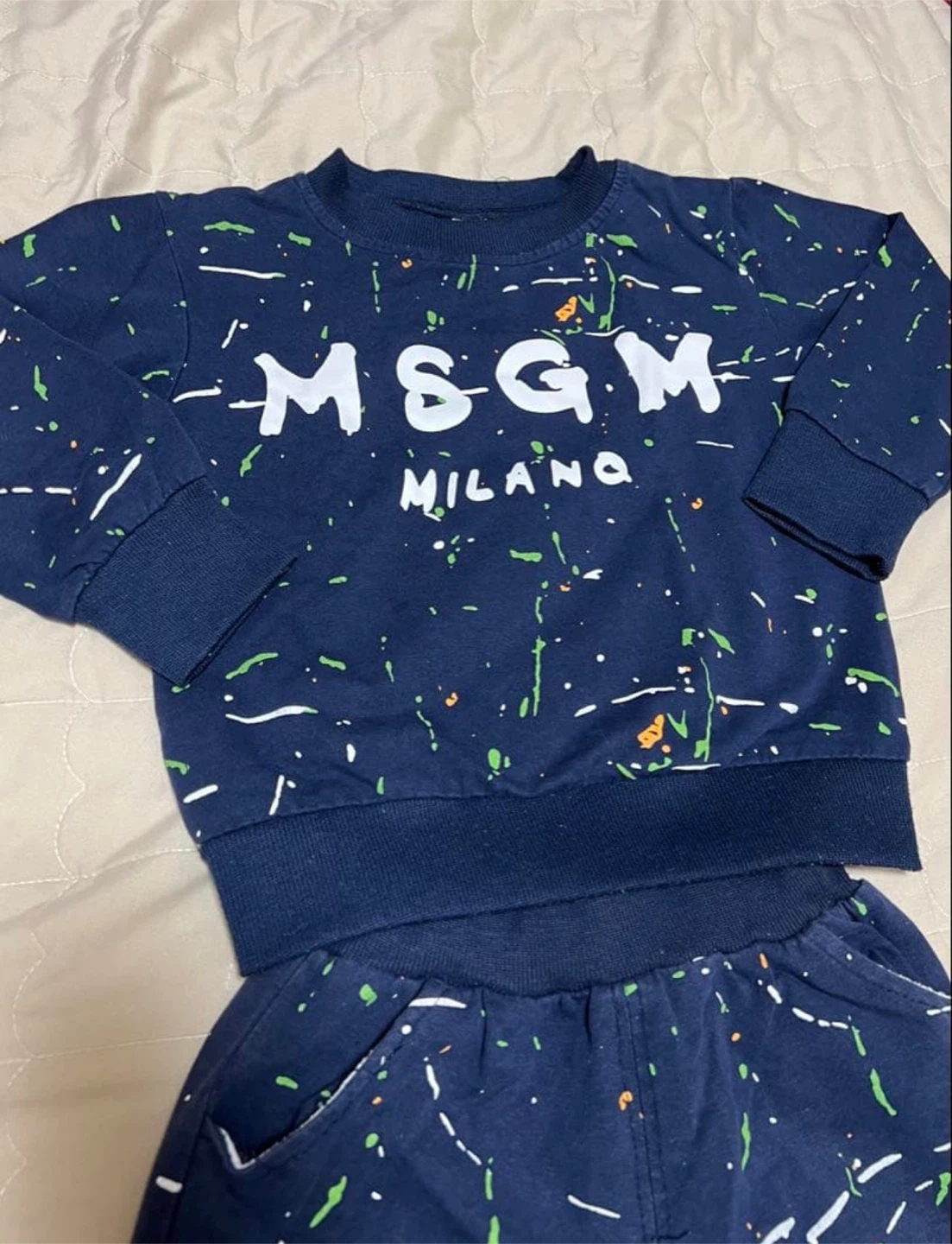 MSGM Milano ベビー服 セットアップ 90cmの写真3枚目