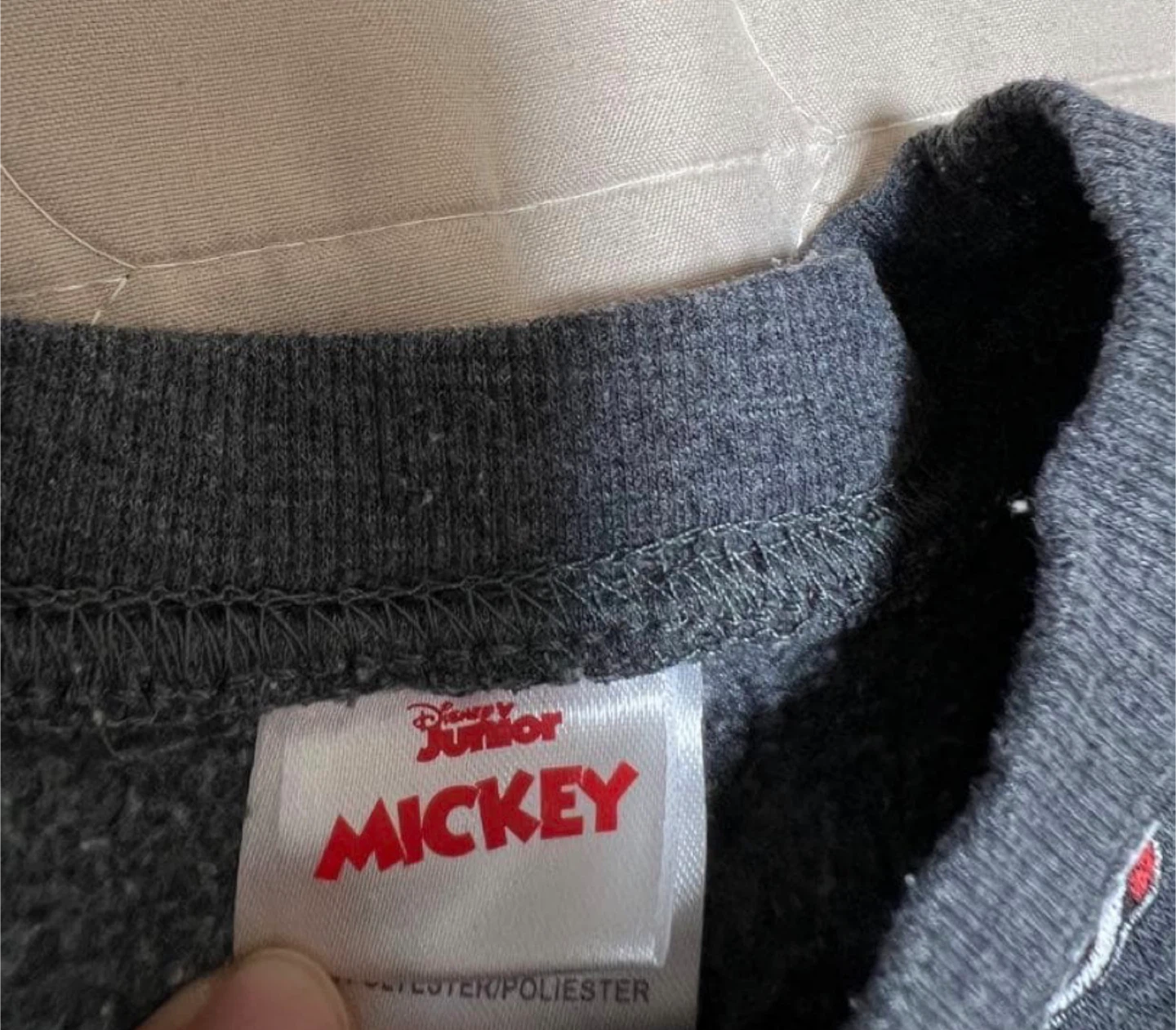 ディズニー ミッキー キッズ スウェット セットアップ 95cmの写真6枚目