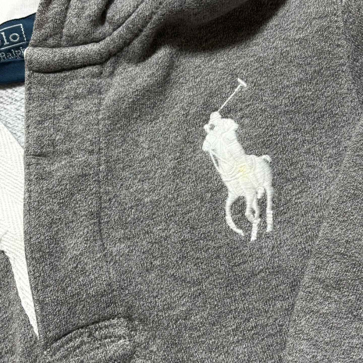 POLO RALPH LAUREN ラルフローレン パーカー グレー 24M フード付90cm 灰色の写真4枚目