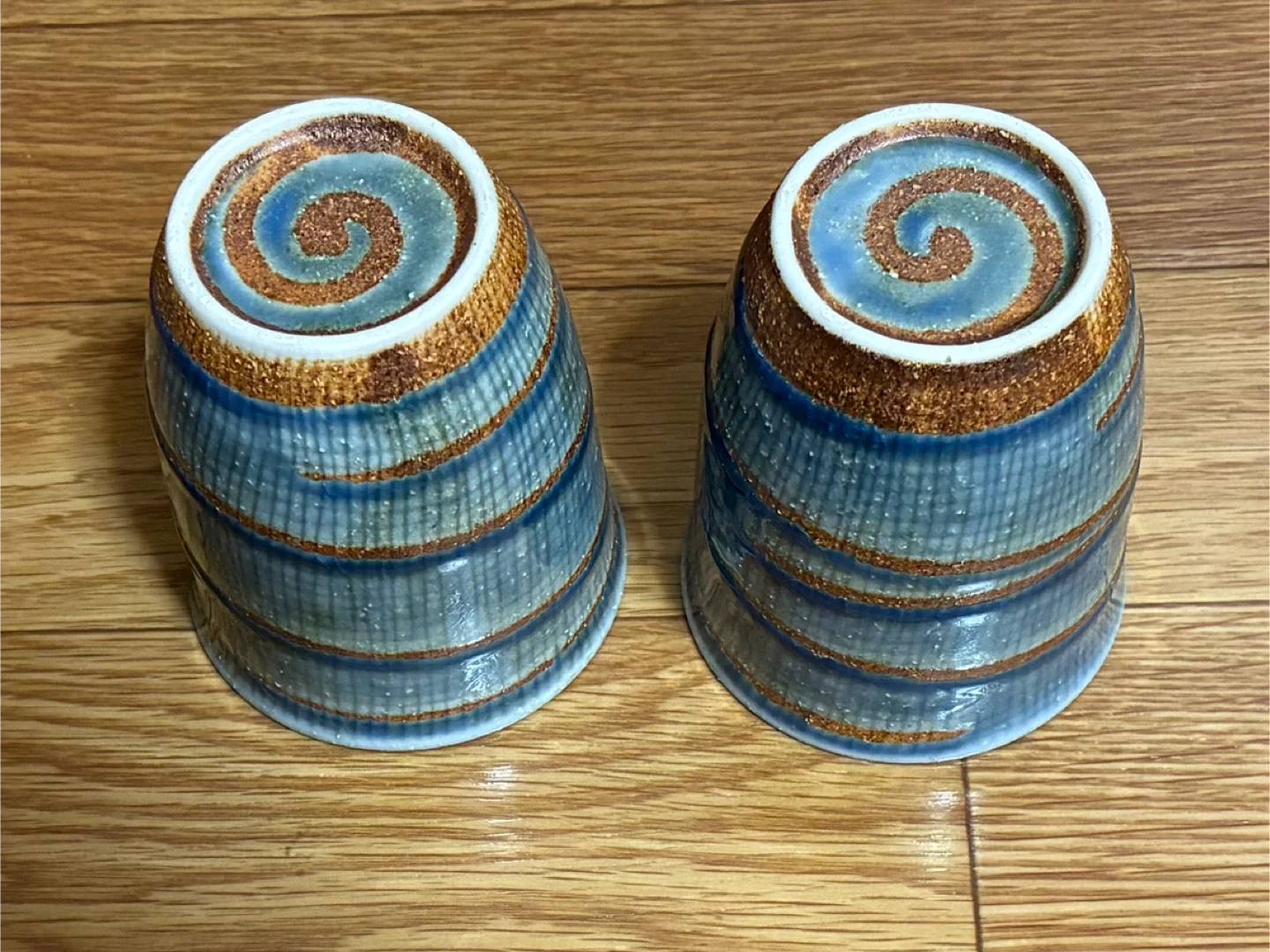 陶器 湯呑み 2個セットの写真3枚目