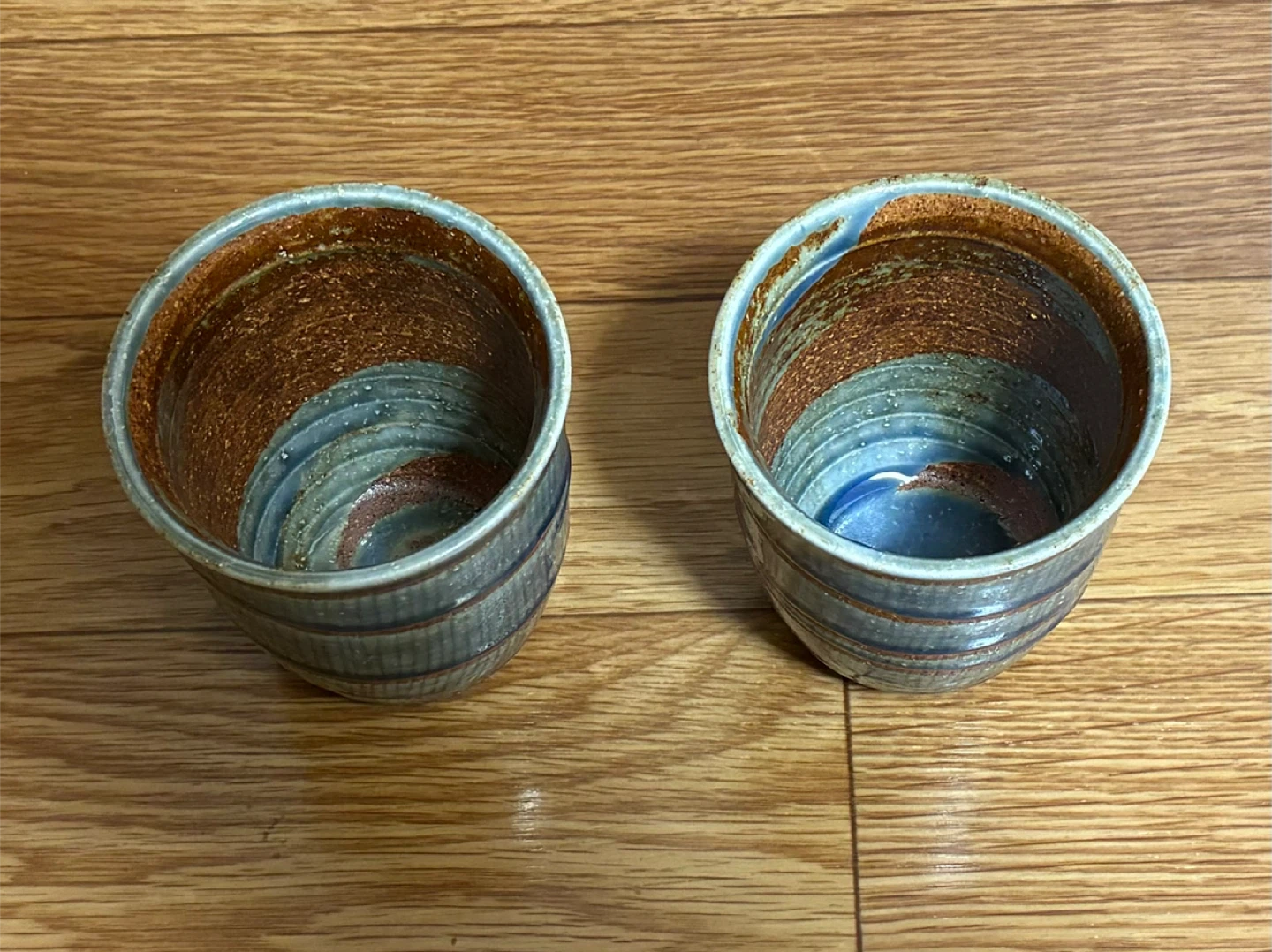 陶器 湯呑み 2個セットの写真2枚目