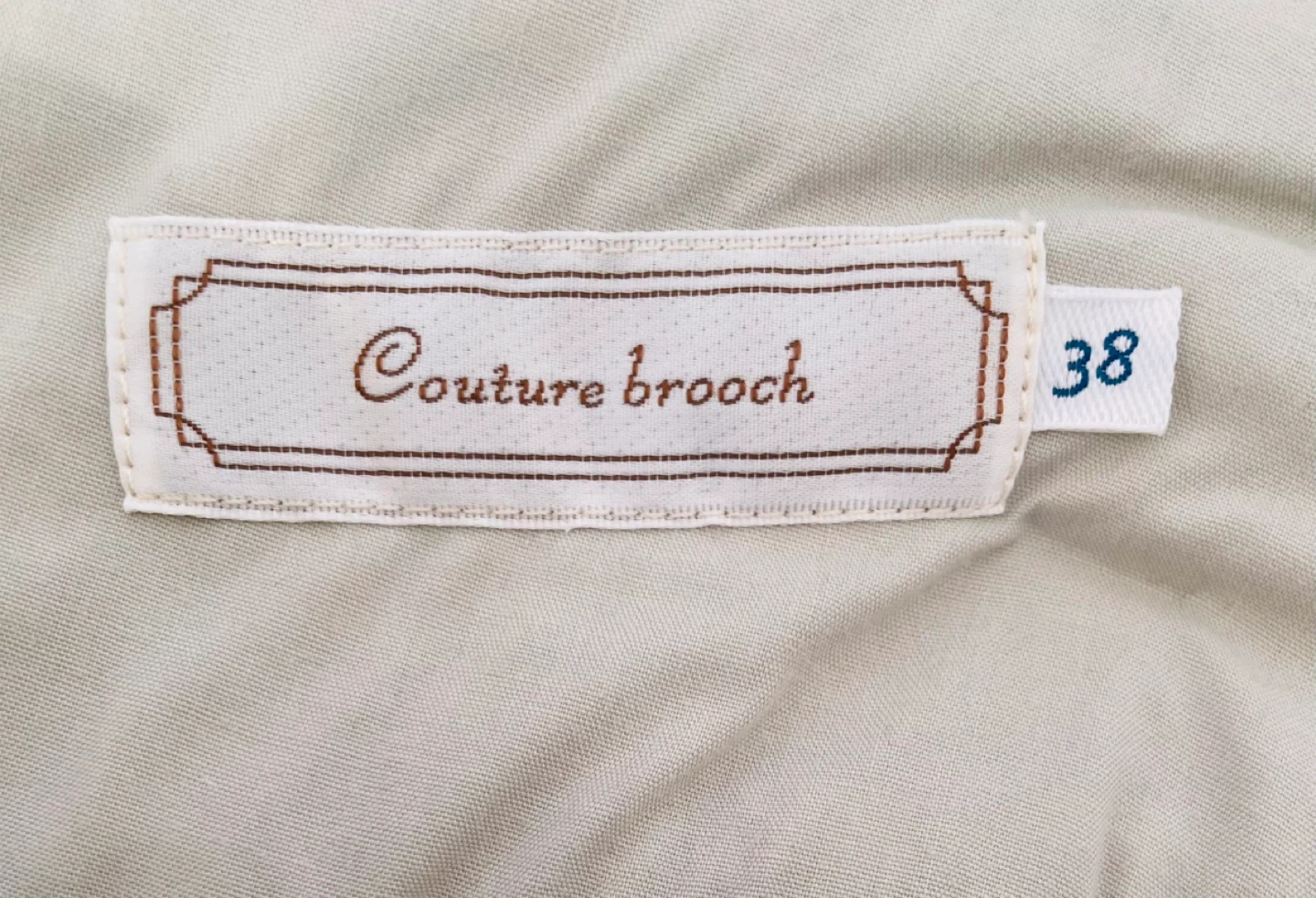Couture brooch ツイードスカートの写真3枚目