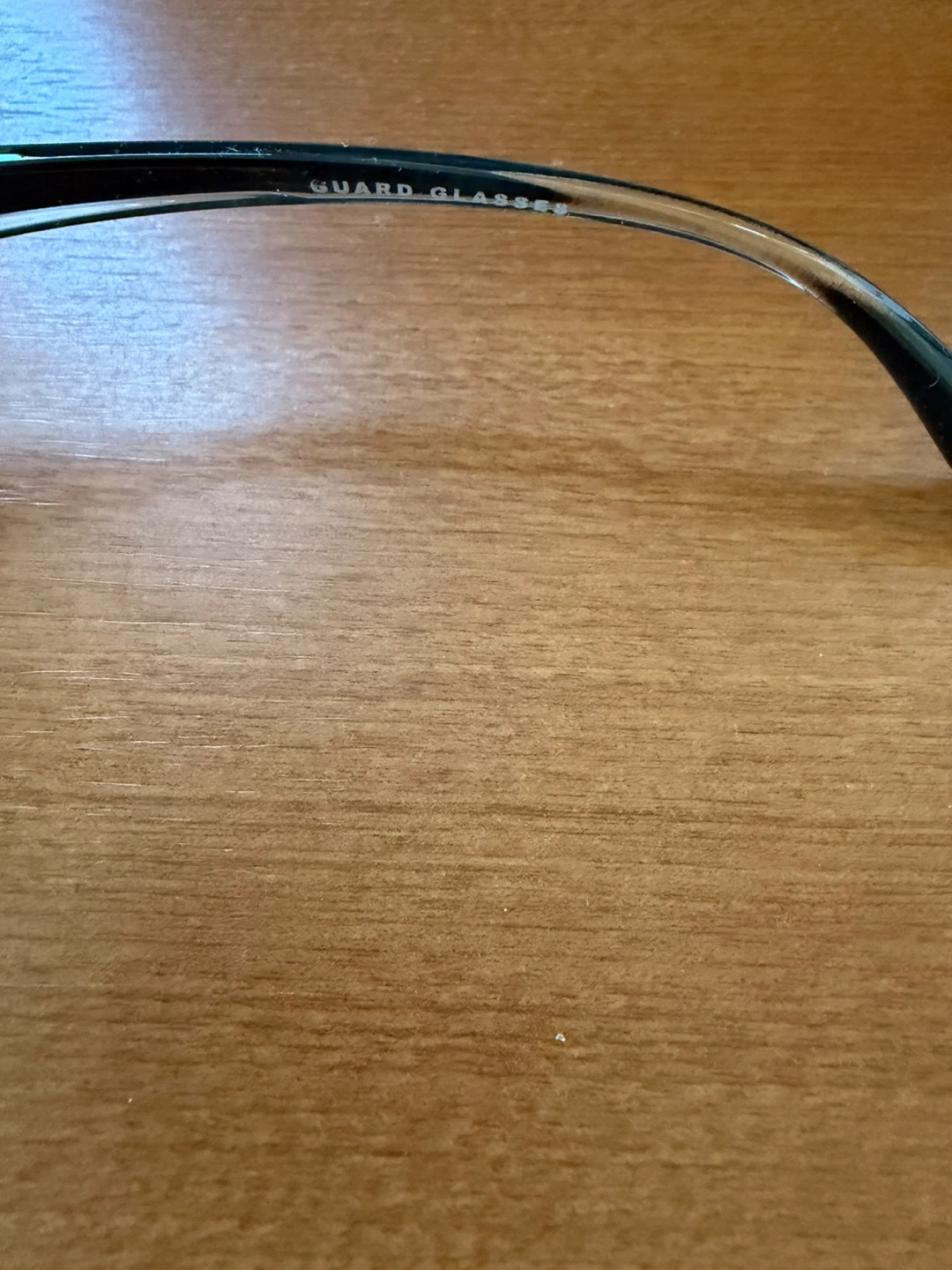 花粉症ガードメガネ　GUARD GLASSES クリア/ブラックの写真4枚目
