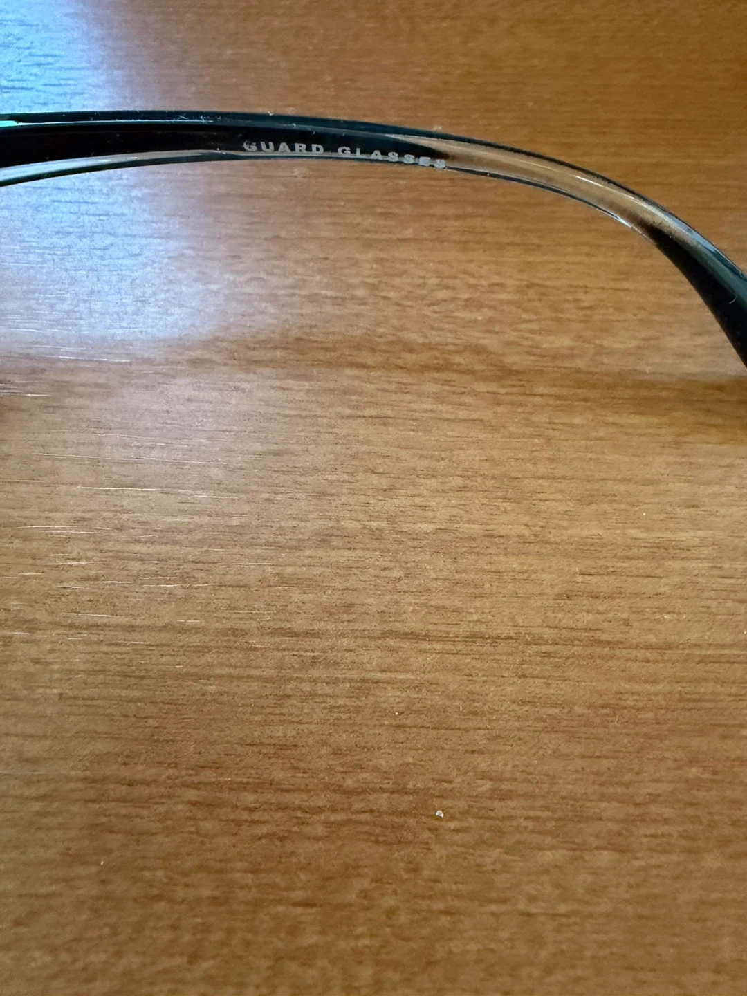 花粉症ガードメガネ GUARD GLASSES クリア/ブラックの写真4枚目