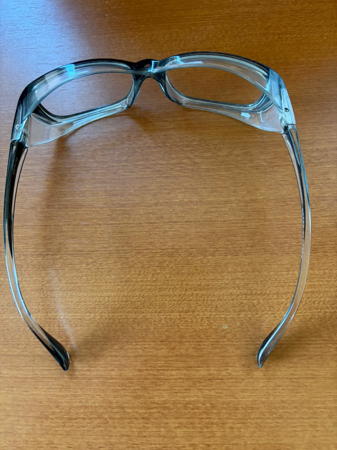 花粉症ガードメガネ GUARD GLASSES クリア/ブラックの写真2枚目