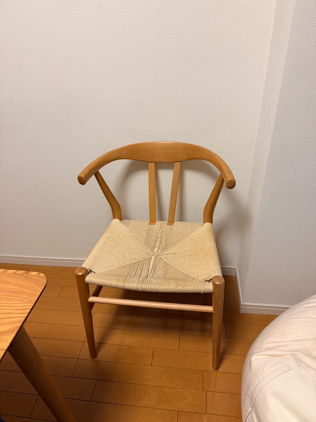 2個セット！木製 ウィッシュボーン　ダイニング　チェアの写真2枚目