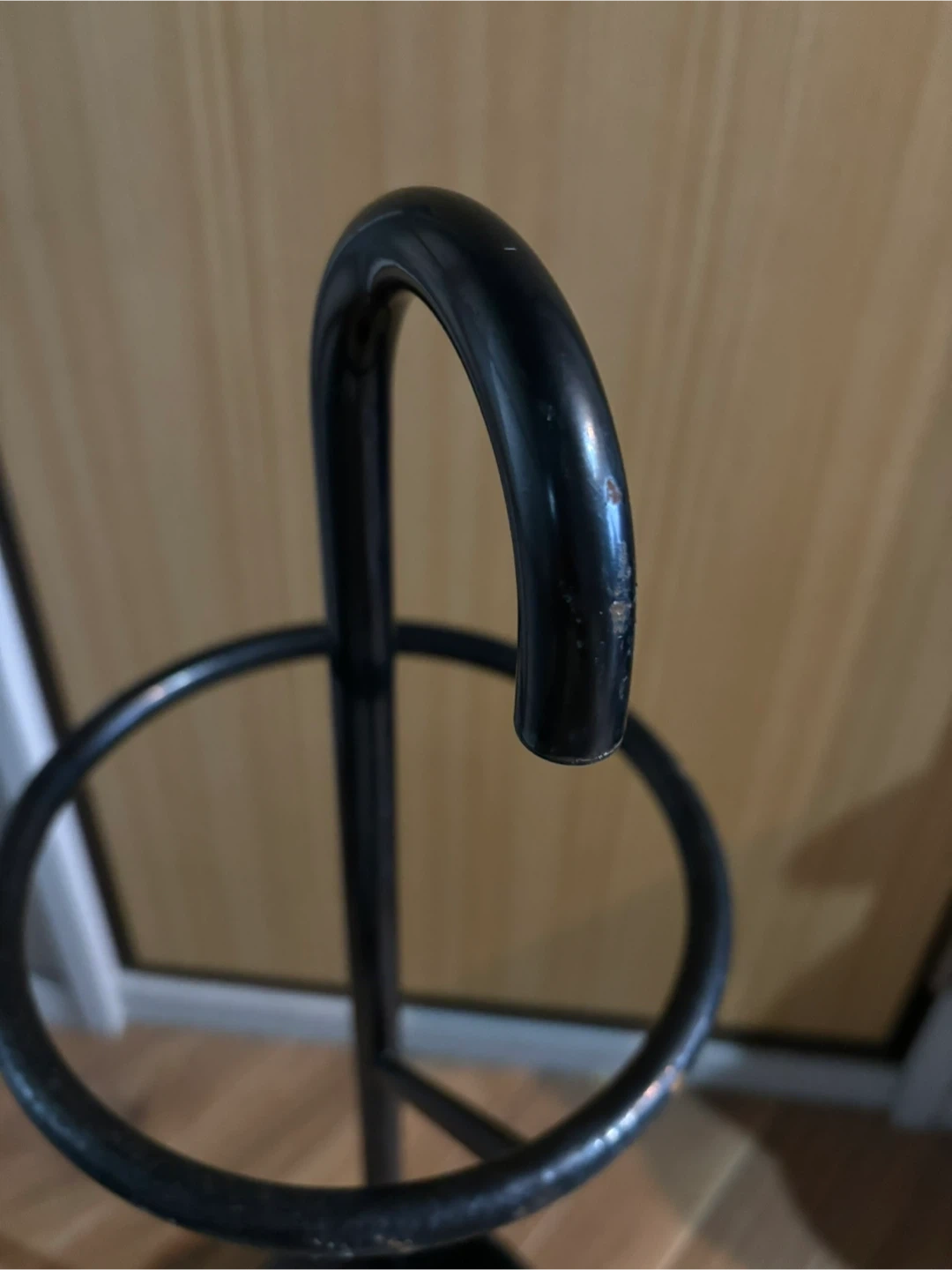 廃盤 OLD IKEA "NARLIG" 陶器 傘立て ポール ポストモダン 黒の写真4枚目