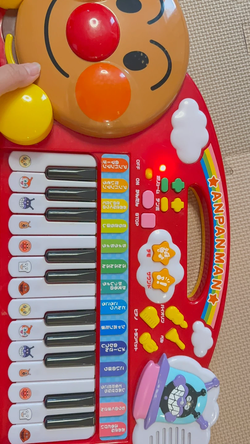 アンパンマン キーボード 楽器の写真5枚目