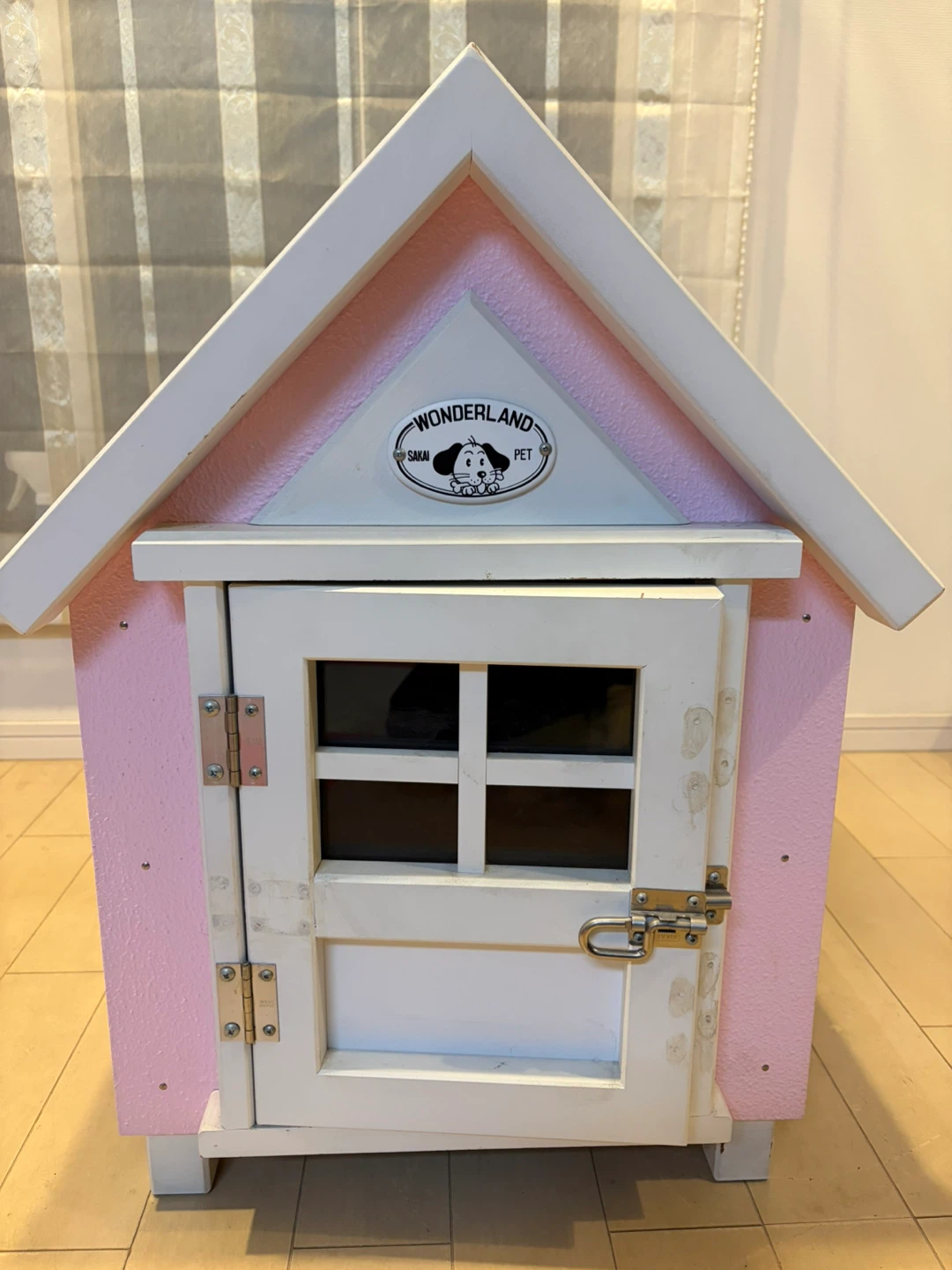 ワンダーランド ペット 犬猫小屋 ピンク