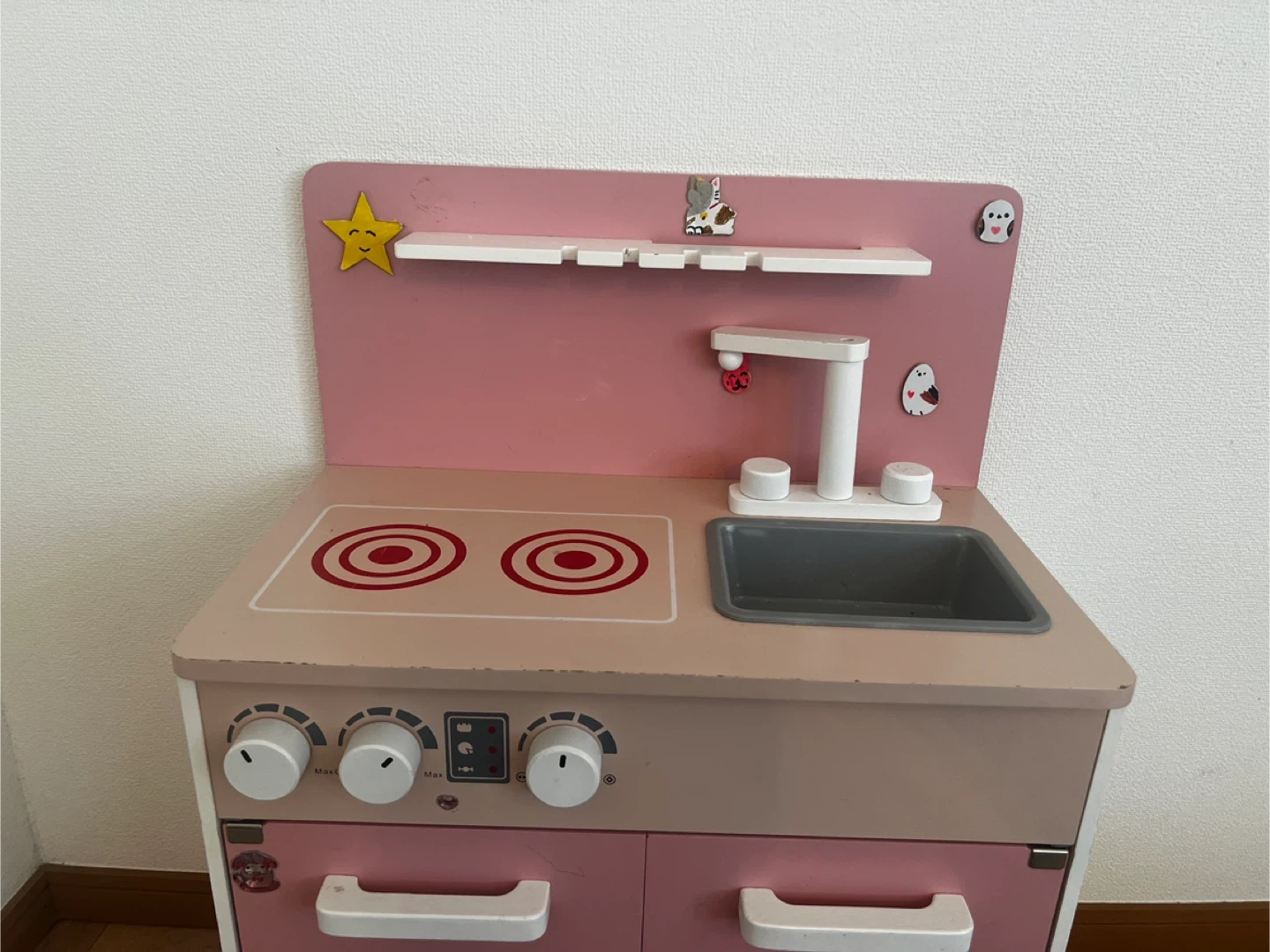 幼児向け 子供 ピンク キッチンの写真3枚目