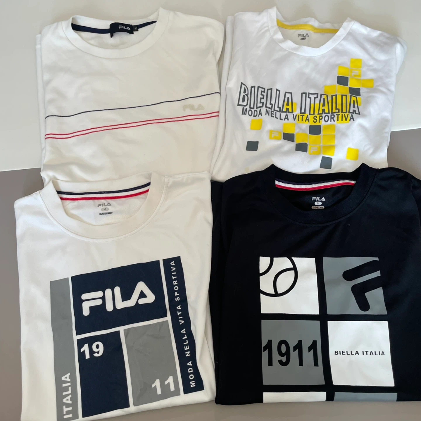 【フィラ】速乾メンズTシャツまとめ売り!