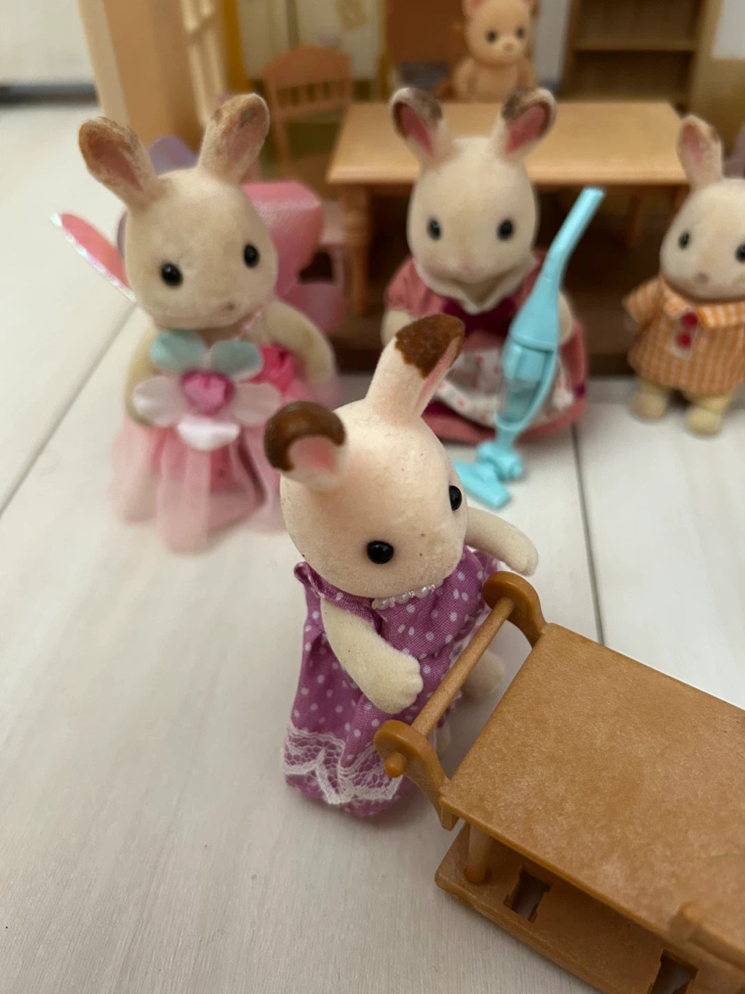 値下げしました！シルバニアファミリー 家具・人形セットの写真5枚目