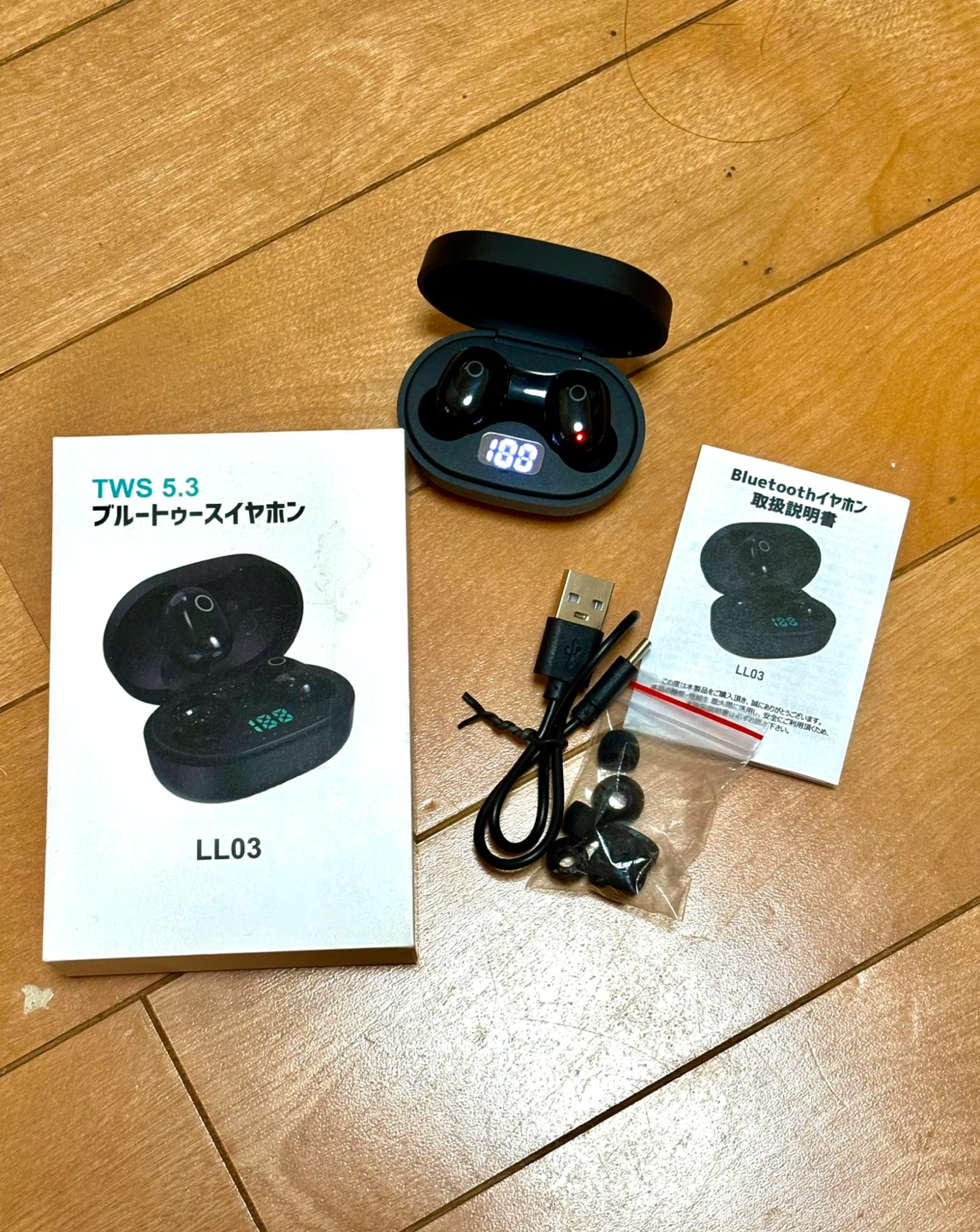 ワイヤレスイヤホン LL03の写真2枚目