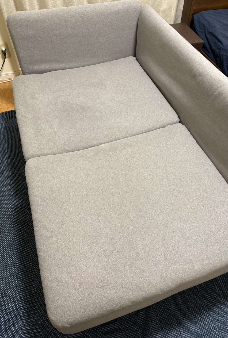 グレー ソファ IKEA イケア SODERHAMN ソーデルハムン 3人掛け