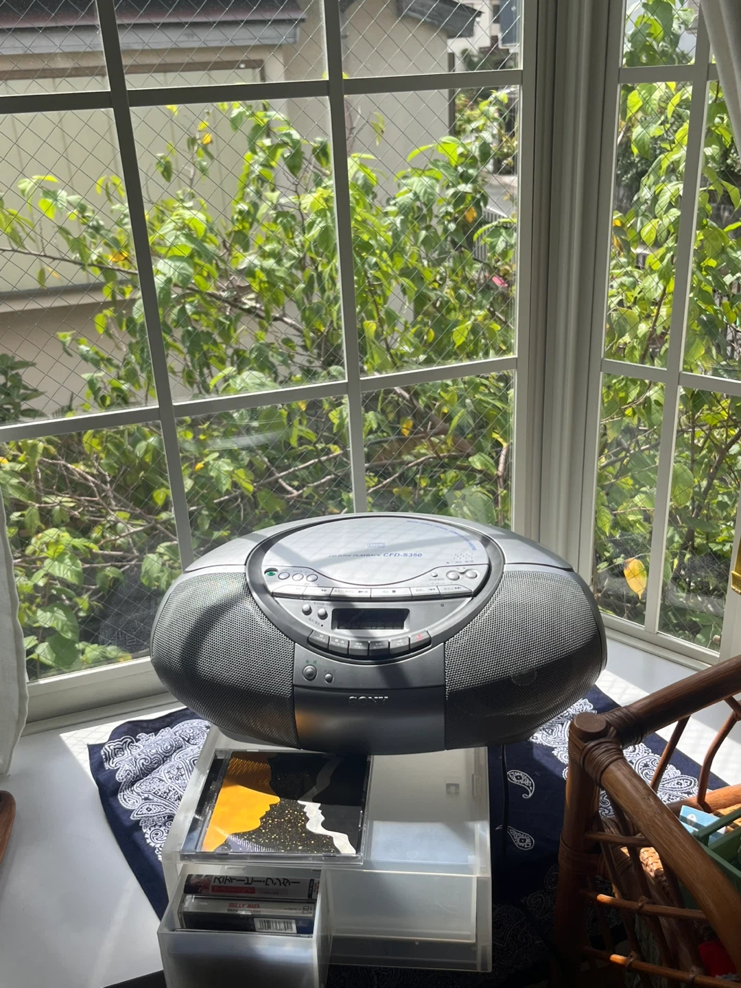 Sony CFD-S350 CD-R/RWラジカセの写真2枚目