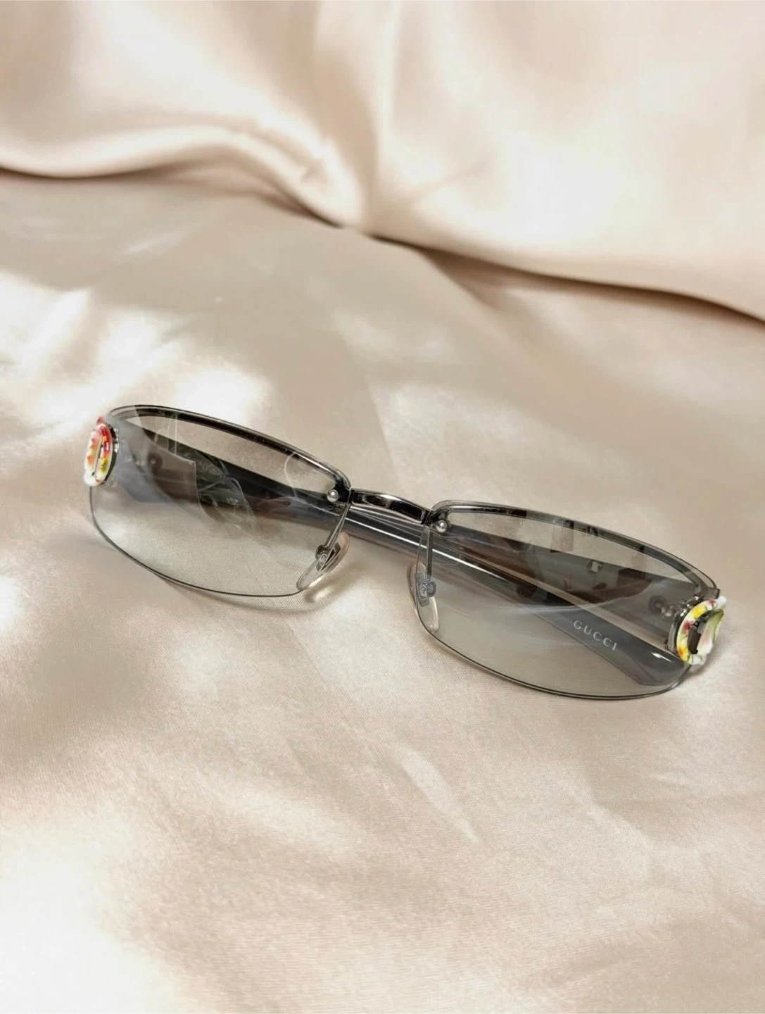 GUCCI グレー サングラス GG 2743/F/S