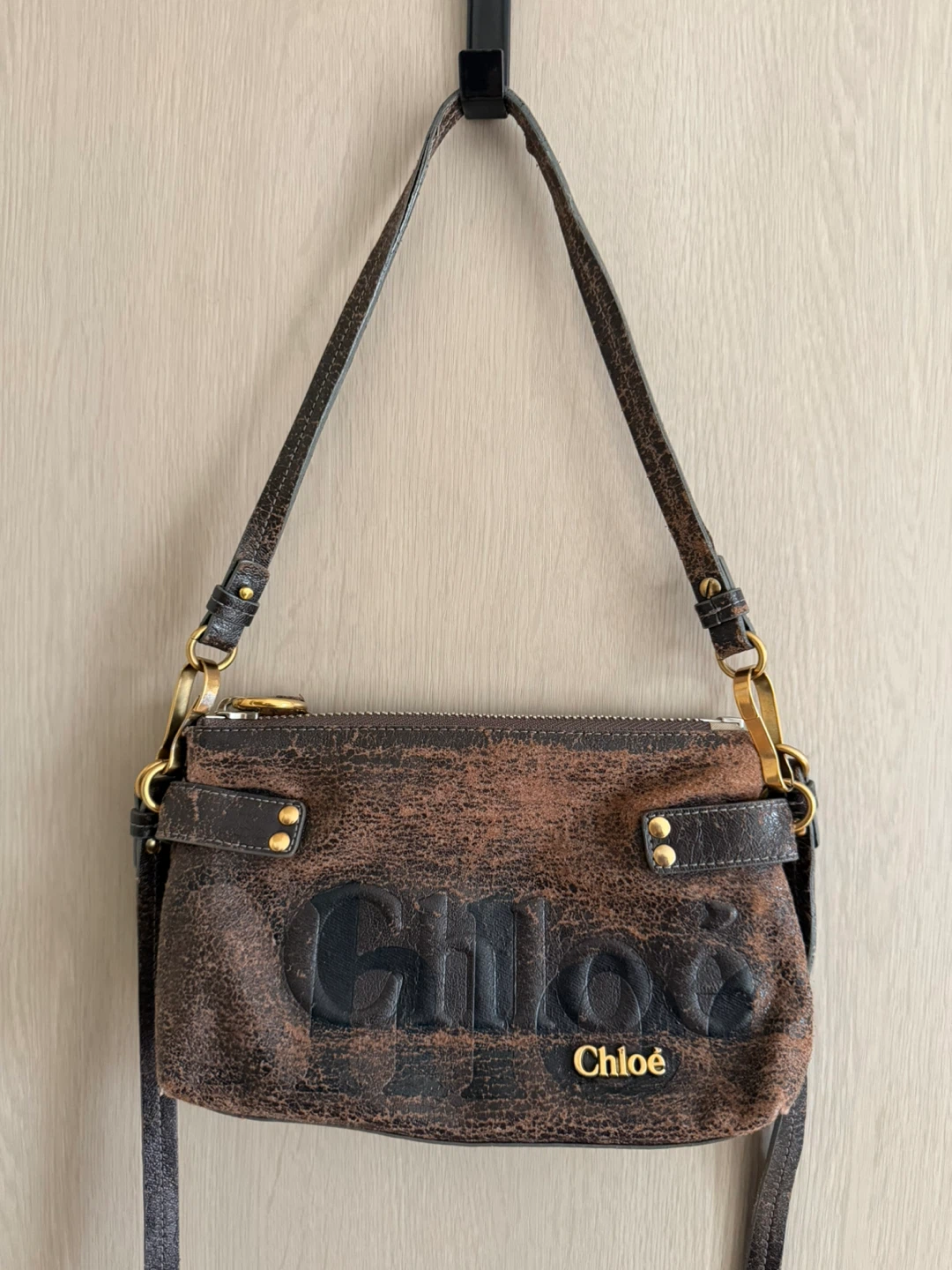 Chloé ブラウン ショルダーバッグ