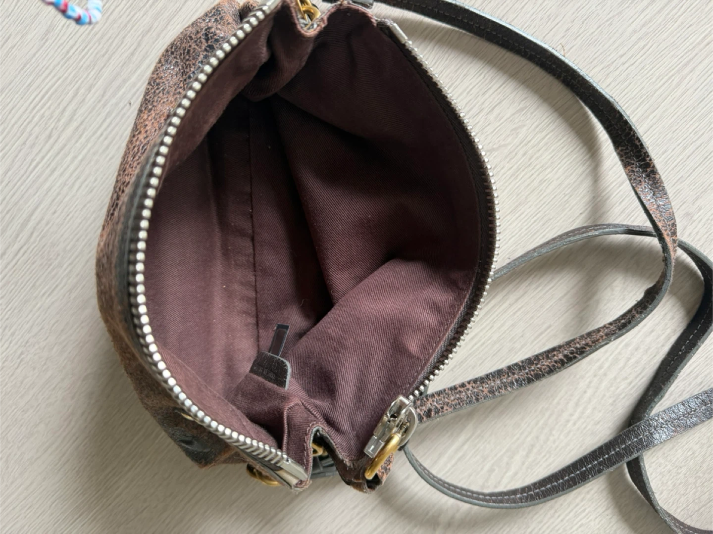 Chloé ブラウン ショルダーバッグの写真5枚目