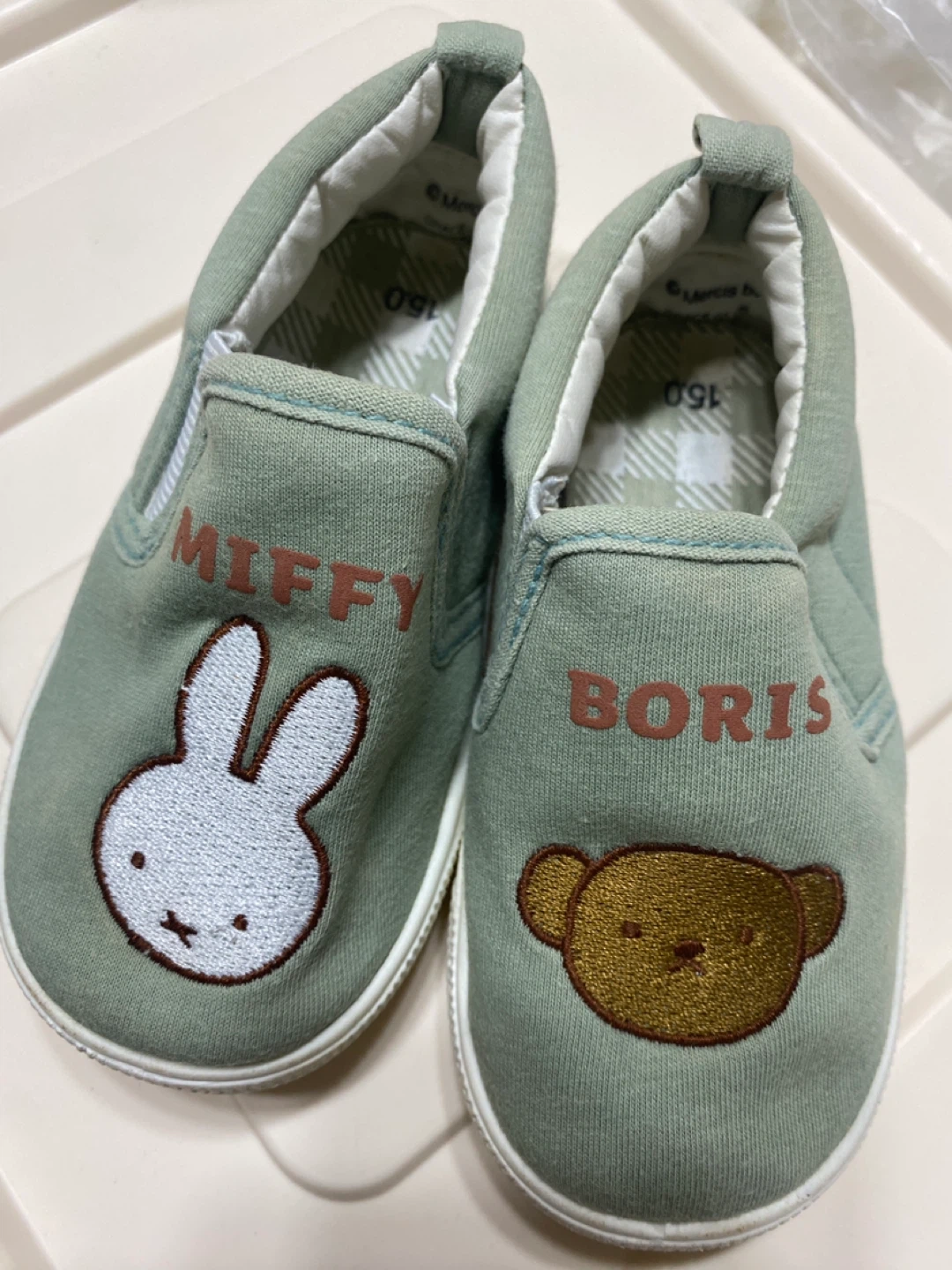 ミッフィー ボリス ベビースリッポン 15cm