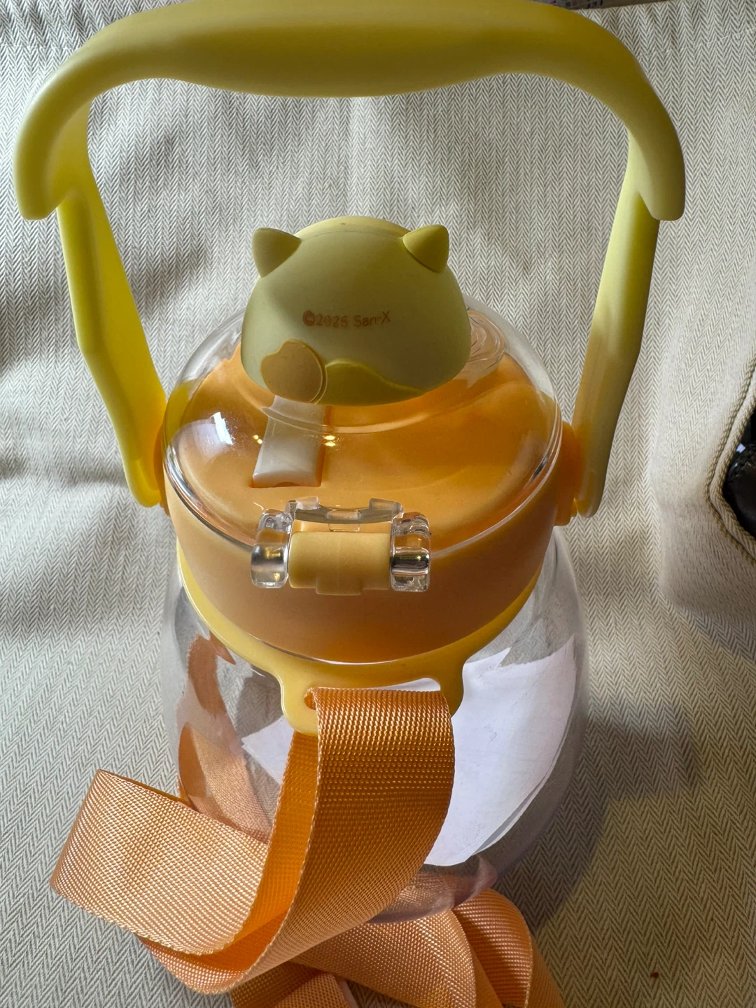 新品　すみっコぐらし　水筒　ウォーターボトル ストロー付きの写真6枚目