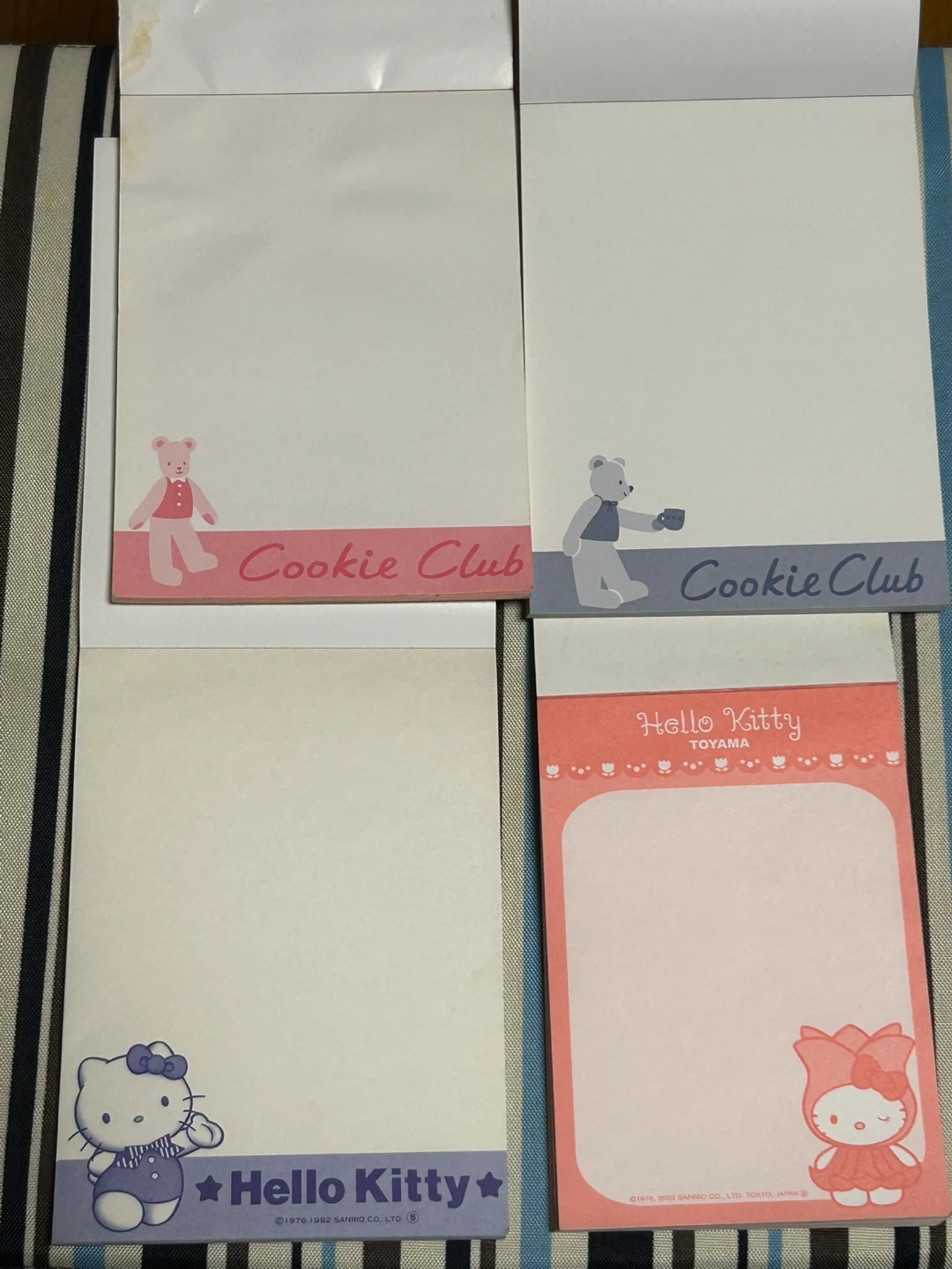 ハローキティ 他 メモ帳 4冊セットの写真2枚目