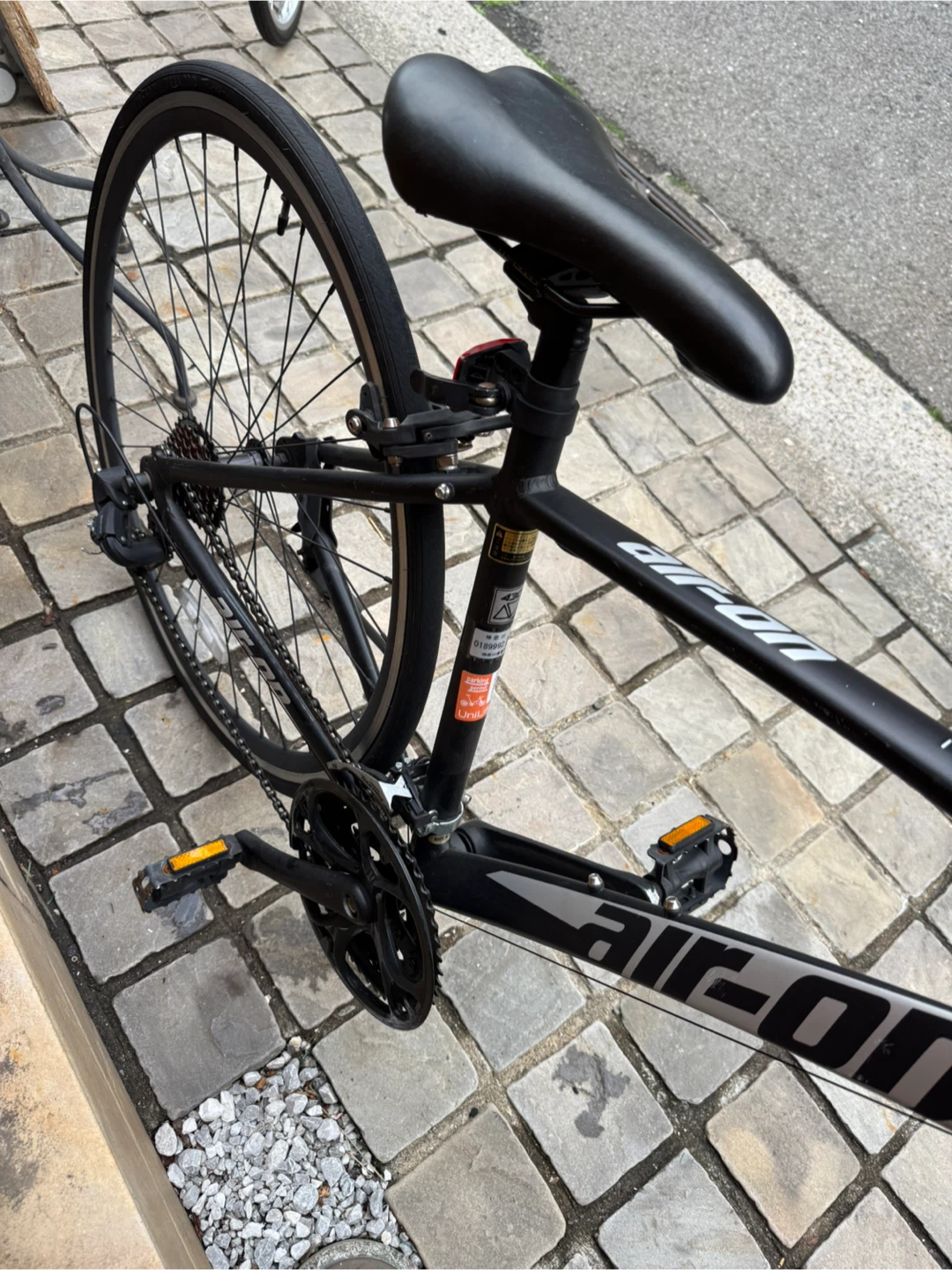 クロスバイク アルミフレーム 外装21段変速 通勤 通学用自転車の写真7枚目